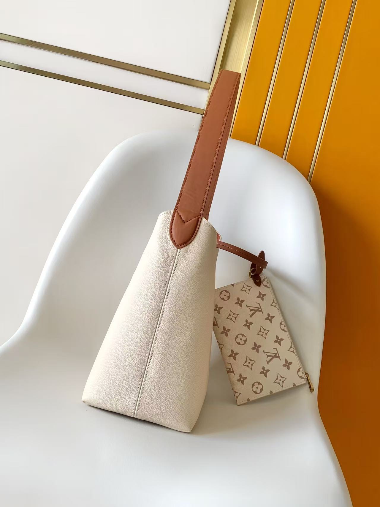 LV Low Key Hobo shoulder monogram pouch bag