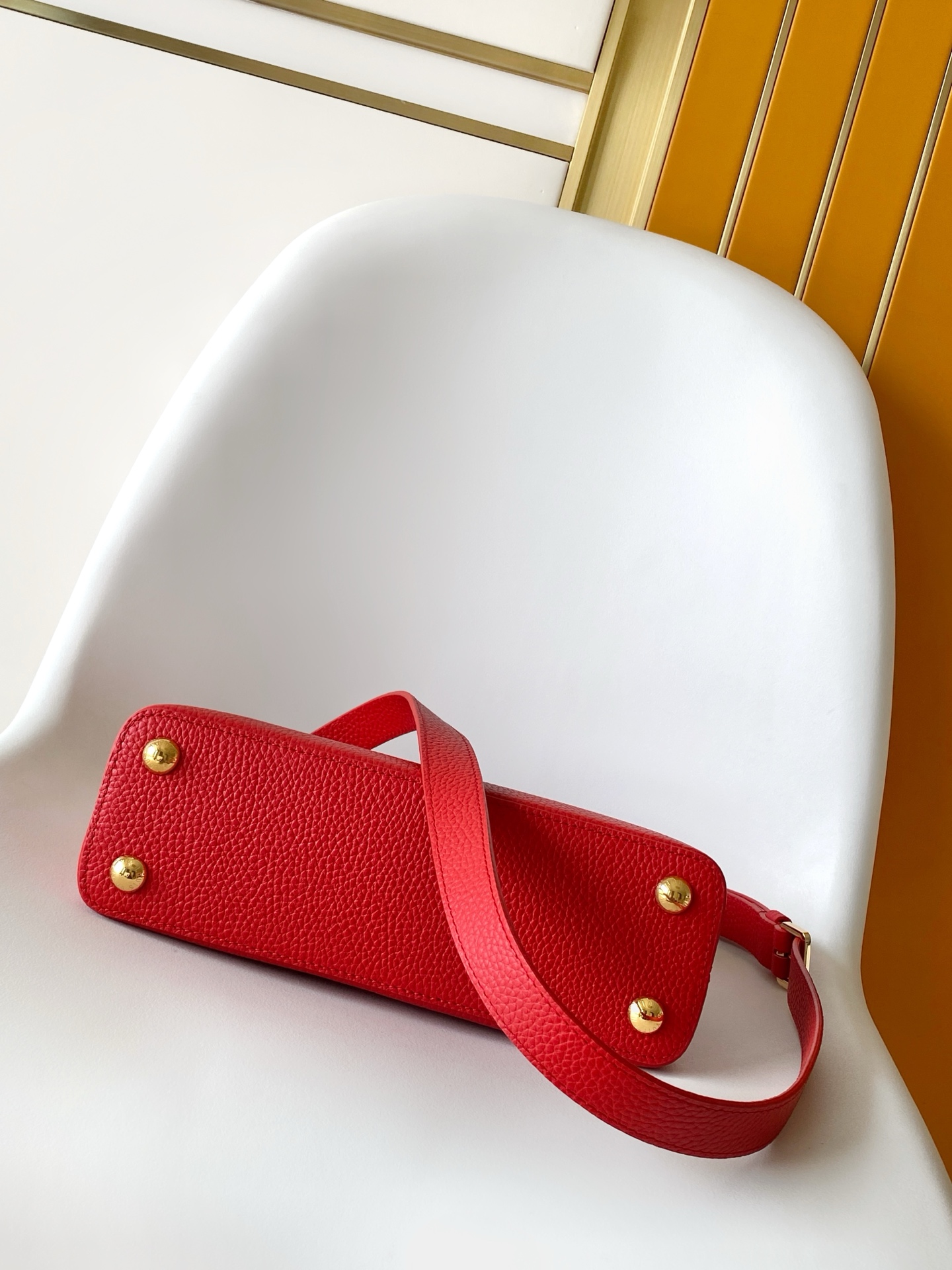 LV Capucines BB Taurillon leather top-handle bag