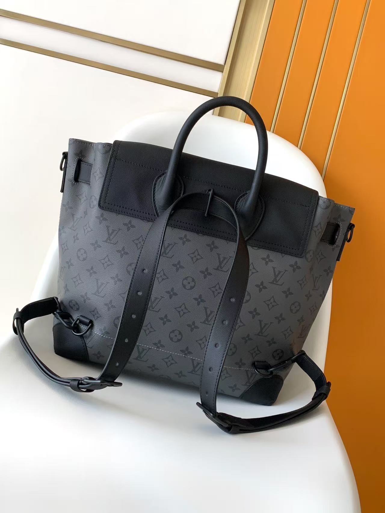 louis vuitton steamer thirty monogram bag