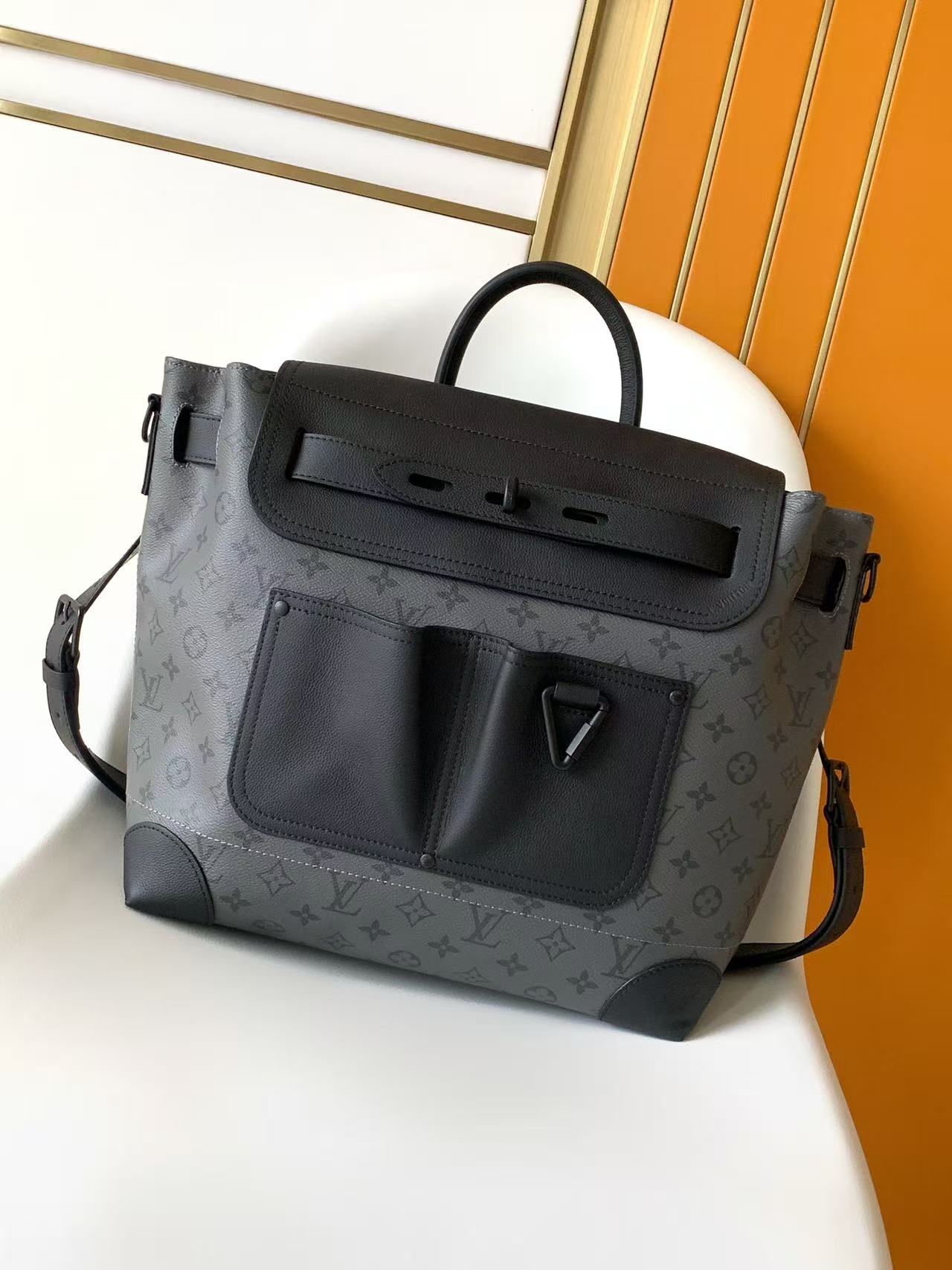 louis vuitton steamer thirty monogram bag