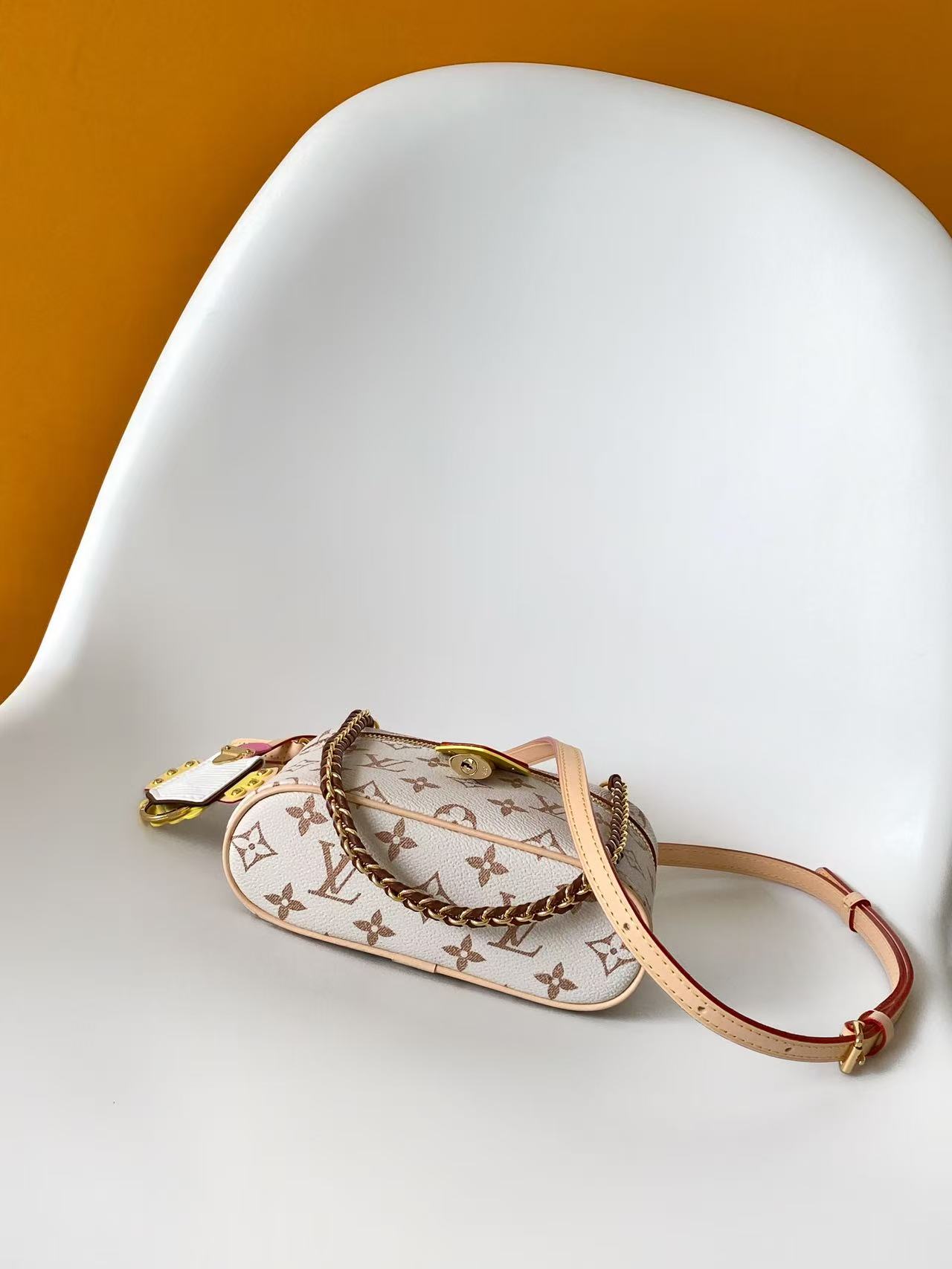 Louis Vuitton Monogram Chain Top-Handle Bag