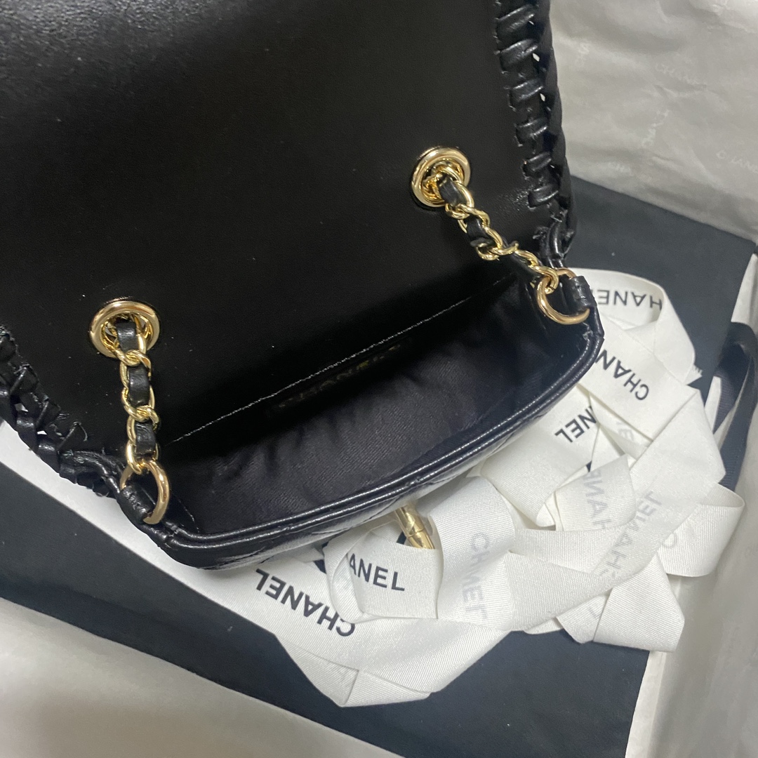 Chanel Luxury Designer Handbag crafted in premium calfskin leather 6