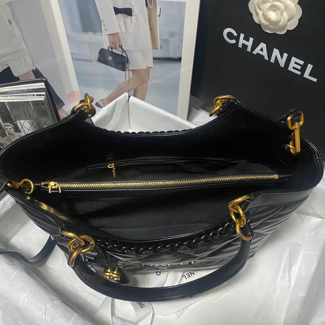 Chanel Luxury Designer Handbag crafted in premium calfskin leather 7