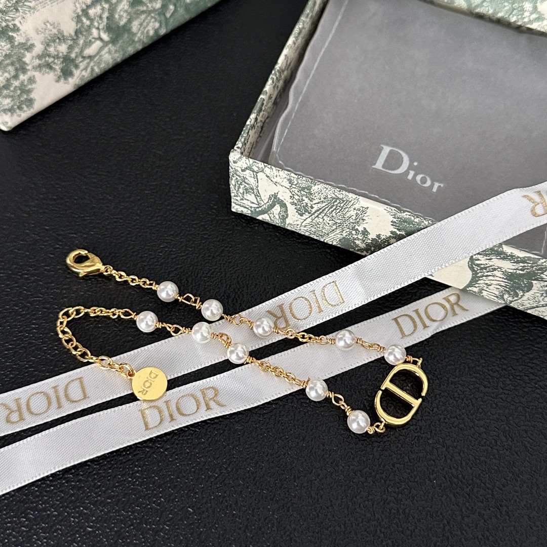 Dior New Bracelet Stacking Set: Curated Mix of Thin Chains & Charms 11 a1697874671792 6157