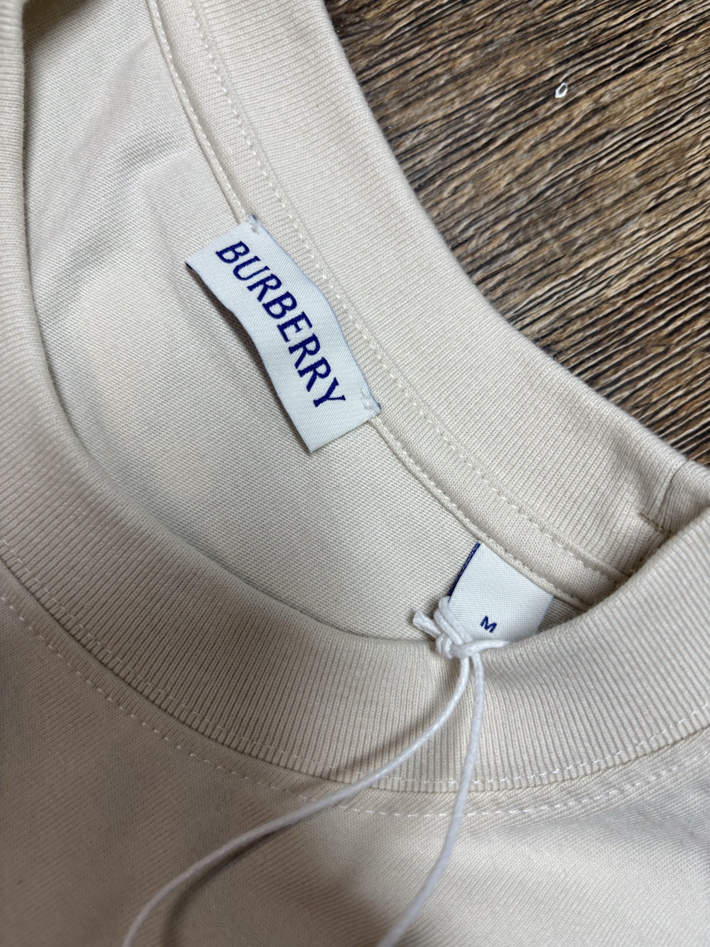 Burberry Men's Beige Cotton T-Shirt with Paisley Logo - Classic Fit 8 i1740811288477 4340 0 6