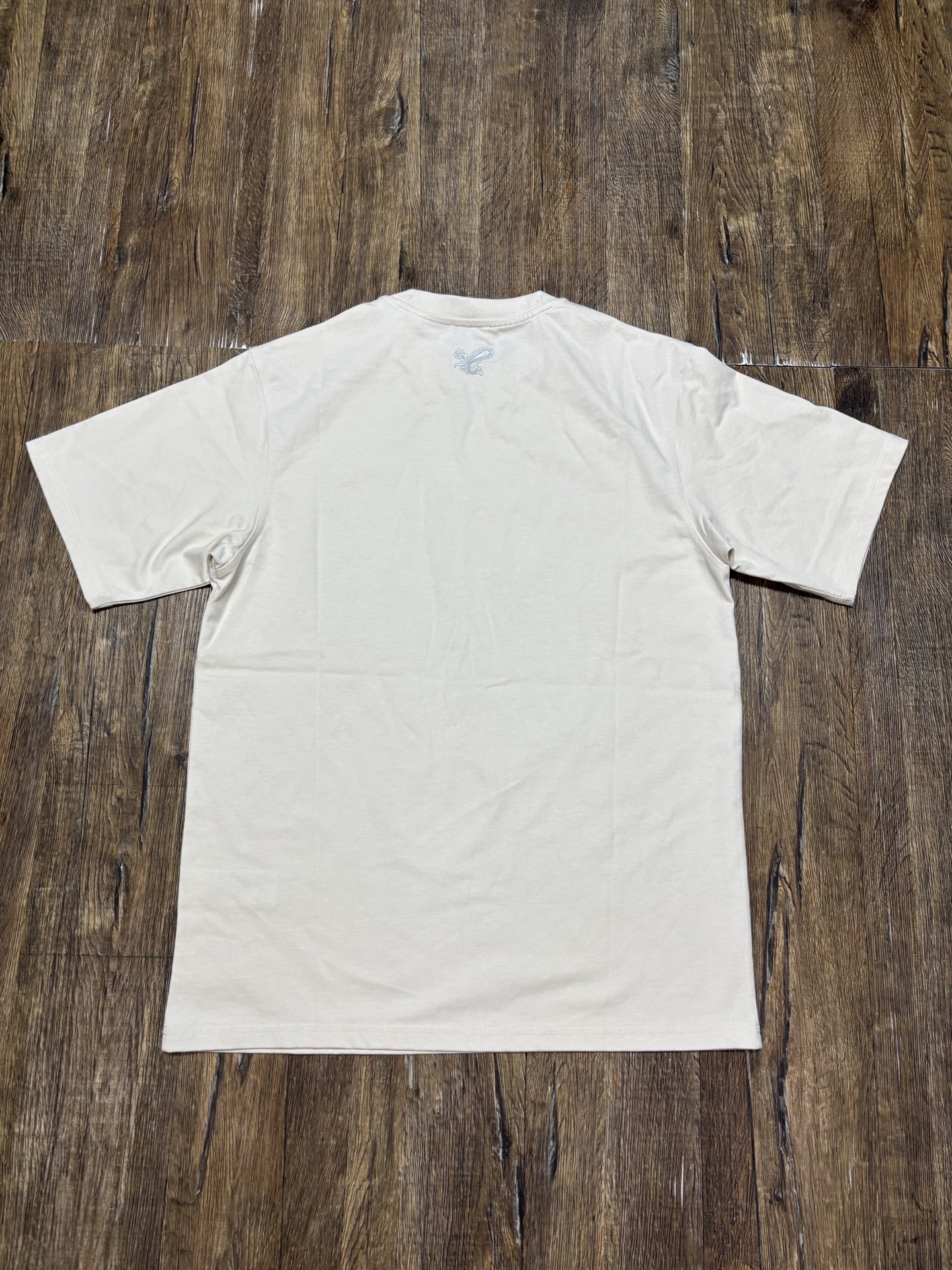 Burberry Men's Beige Cotton T-Shirt with Paisley Logo - Classic Fit 4 i1740811289706 1279 0 2