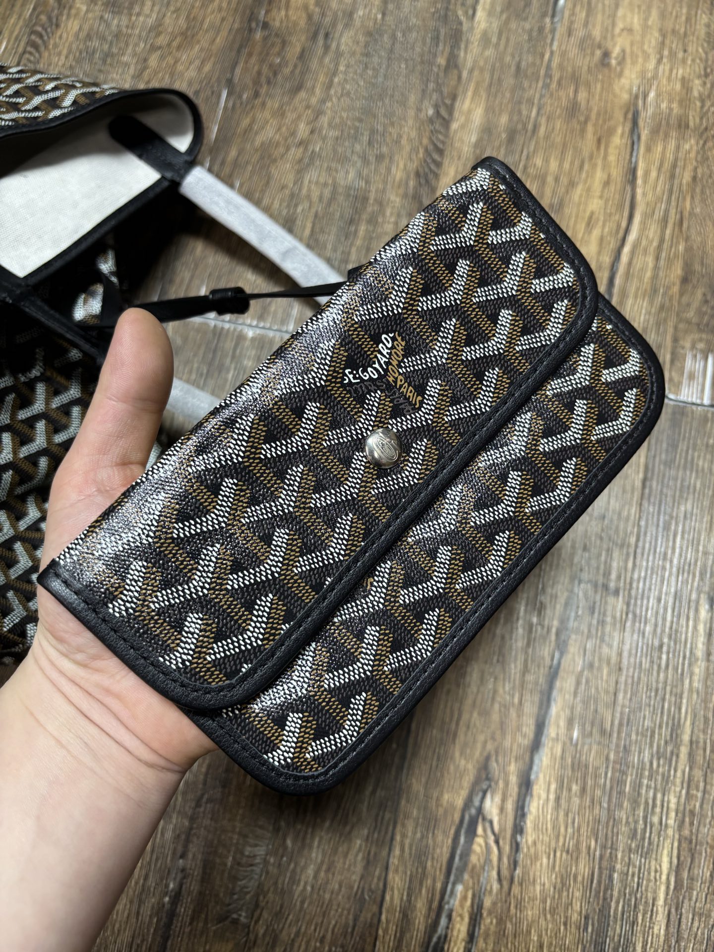 Goyard Tote Bag, PM Size for Women, Classic Coated Canvas Shopping Bag 7 i1746511897506 584 0 5