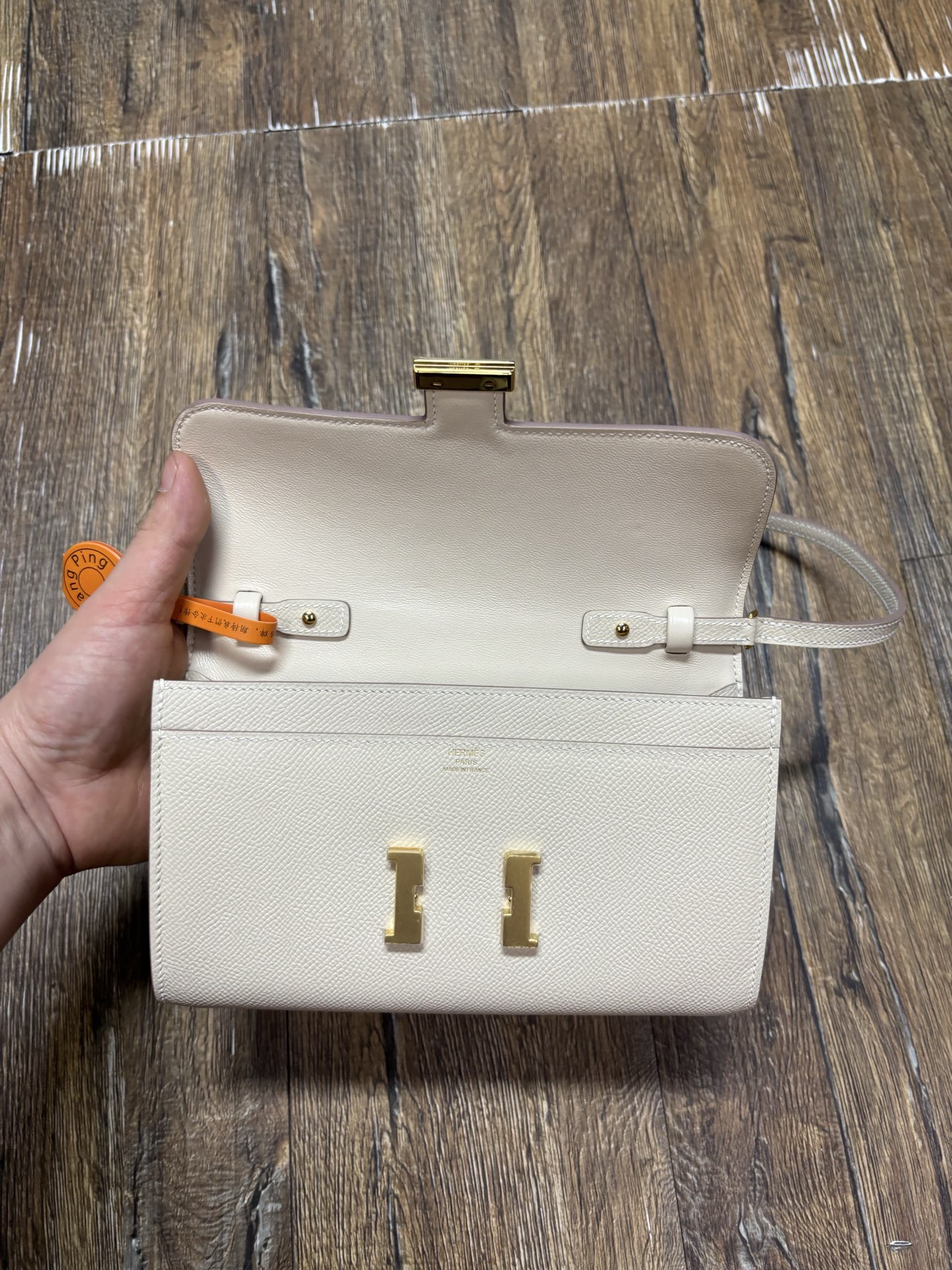 Hermes Constance To Go Wallet Crossbody Bag - Gold Hardware & Leather 7 i1746691676406 295 0 5