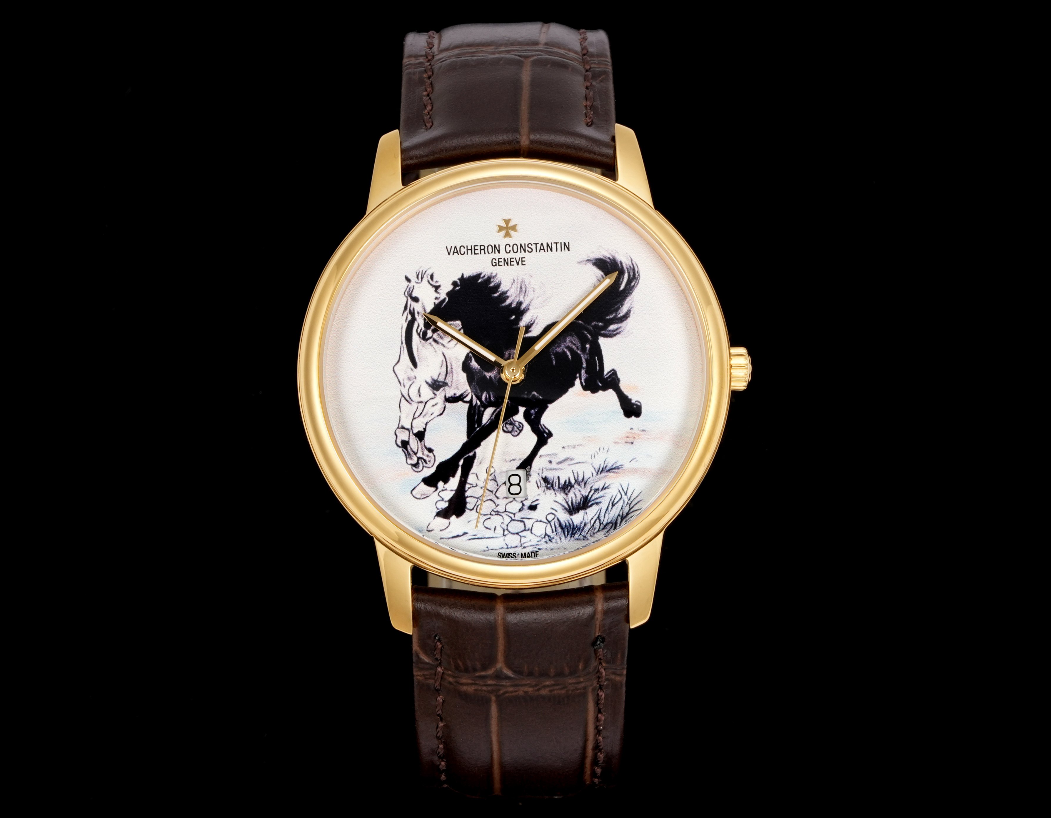 NO:819959,Platinum External website ZW newly launches the Vacheron Constantin Heritage Year of the Horse watch. After two years of in-depth research by watch masters, it comes with a watch [Thousands of horses galloping, wealth and prosperity] [Take dreams as horses, live up to your time] [2026 Wall Crack recommends the market's highest replica V4 upgraded version of the Vacheron Constantin VC Heritage Series Watch!  】 1 [Case] Size 40MMX9MM, perfectly round case, with slightly isolated lug design, making it more suitable for the wearer's wrist. Each finished case needs to undergo MK's strict quality control to restore the unique texture of the original. 2 [Movement] Steel wheels and other components are carefully decorated by MK watchmakers, and the automatic oscillating weight is plated with 18k gold, maximizing the original exquisite craftsmanship.  3 [Mirror] The two sapphire glass mirrors on the front and rear are treated with anti-vertigo coating. 4 [Strap] Double-layer Italian calfskin, with Maltese cross pin buckle. Welcome to appreciate this sincere work,,vacheron,cowhide19860909白 金 外网ZW新推出江诗丹顿传承马年腕表,经腕表大师深研两年,带腕表【万马奔腾,财运享通】【以梦为马,不负韶华】【2026墙裂推荐市场最高复刻V4升级版本江诗丹顿VC传承系列腕表！】 1【表壳】尺寸40MMX9MM,完美圆形的表壳,搭配微孤式表耳设计,使之更加贴合佩戴者的手腕.每一个成品壳套,都需经过MK严格的质量把控,方能还原正品独特的质感. 2【机芯】钢轮等部件均由MK制表师精工装饰,自动摆陀更是镀有18k金,最大限度呈现原装精湛的工艺水平. 3【表镜】前后两片蓝宝石玻璃镜面,均有防眩晕镀膜处理. 4【表带】双层意大利小牛皮,搭配马耳他十字针扣. 诚意之作欢迎您的品鉴,,vacheron,cowhide,Watch