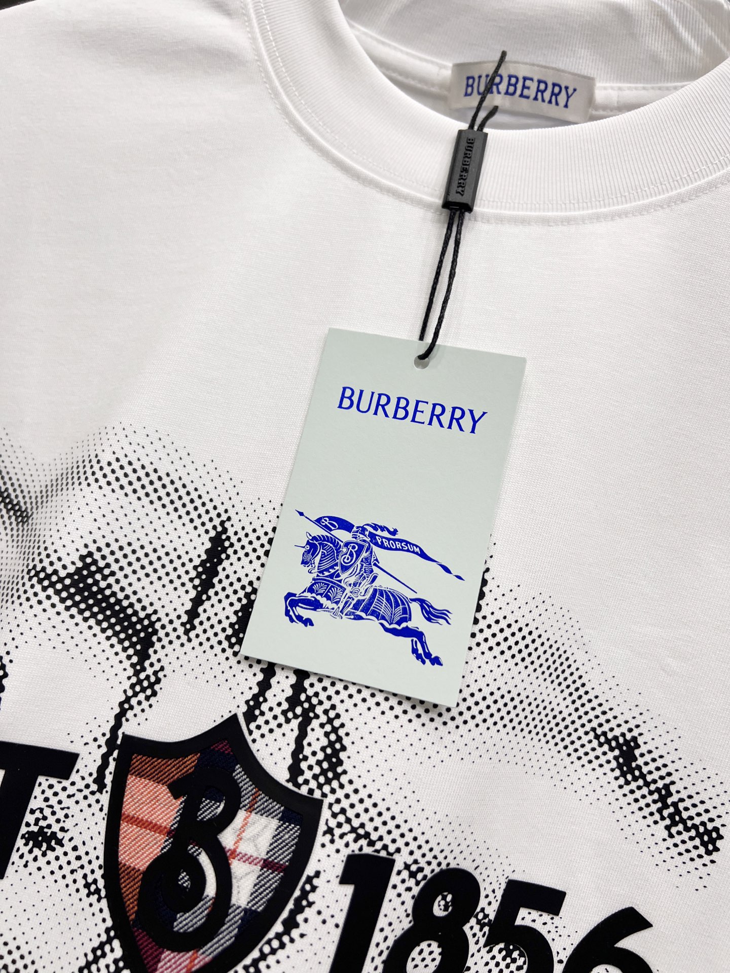 Burberry BURBERRY巴宝莉BBR 秋冬新款 短袖T恤 logo 发泡工艺