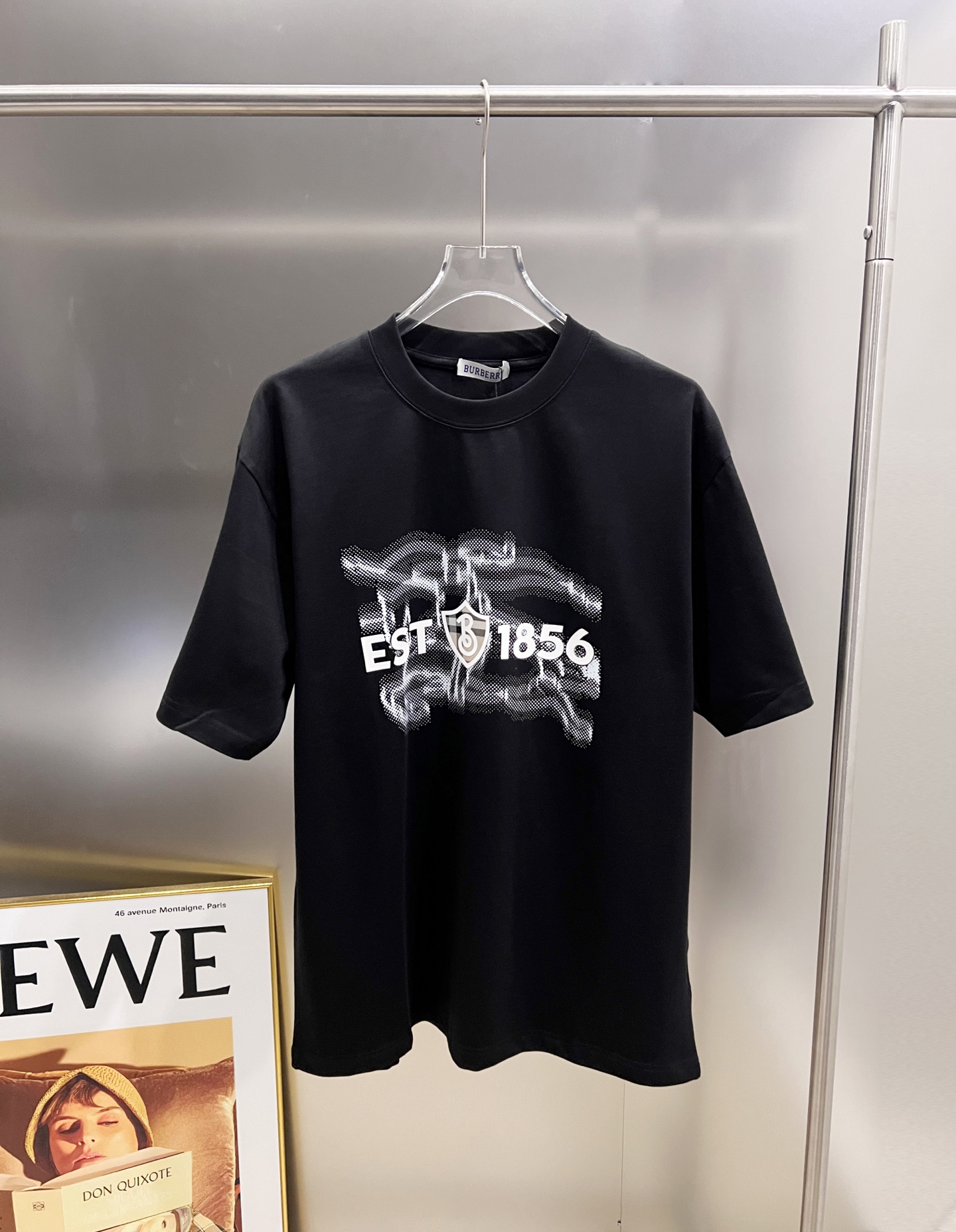 Burberry BURBERRY巴宝莉BBR 秋冬新款 短袖T恤 logo 发泡工艺