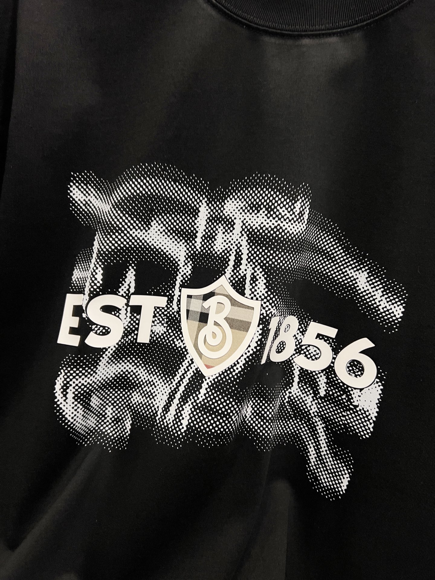 Burberry BURBERRY巴宝莉BBR 秋冬新款 短袖T恤 logo 发泡工艺