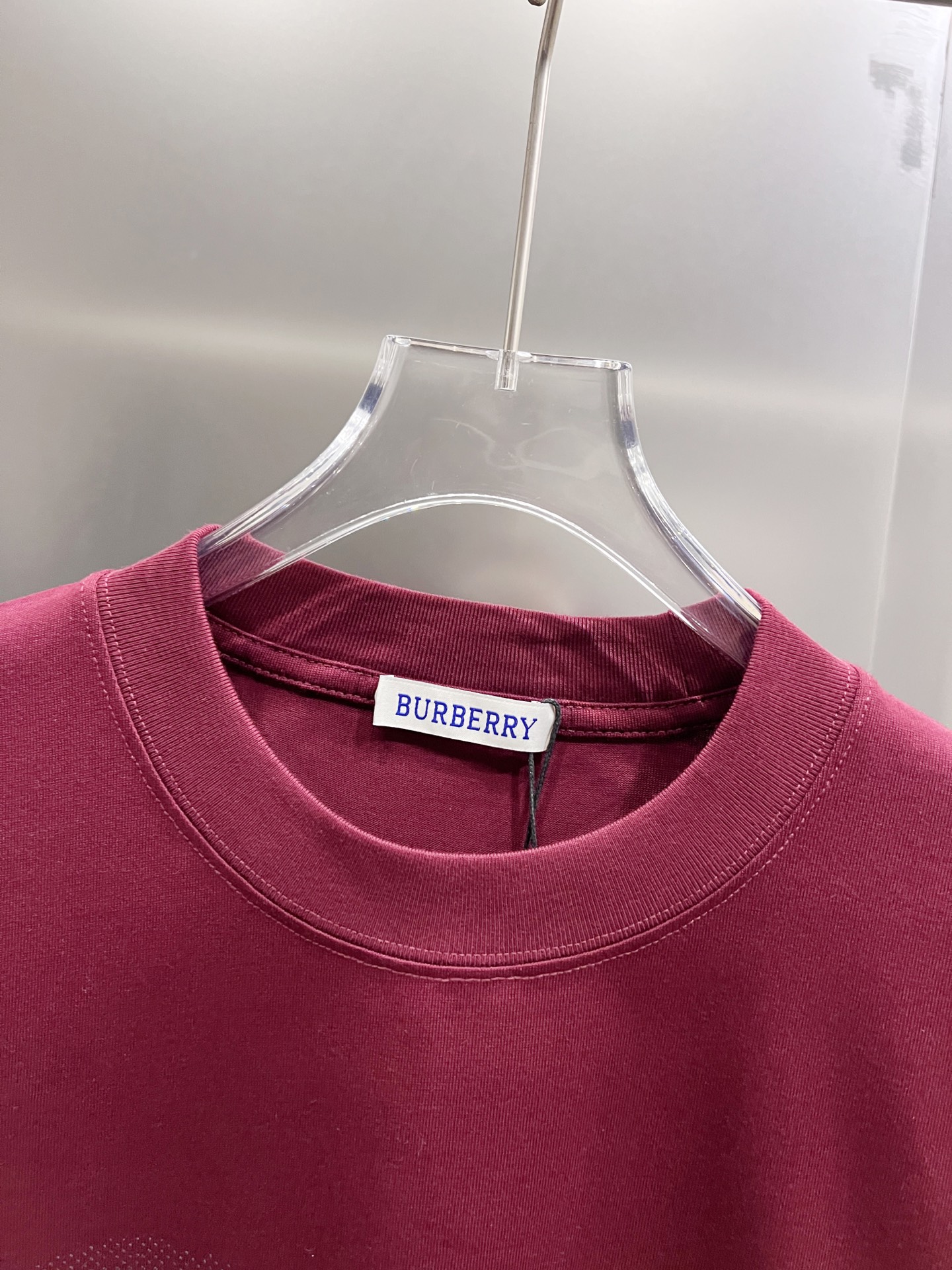 Burberry BURBERRY巴宝莉BBR 秋冬新款 短袖T恤 logo 发泡工艺