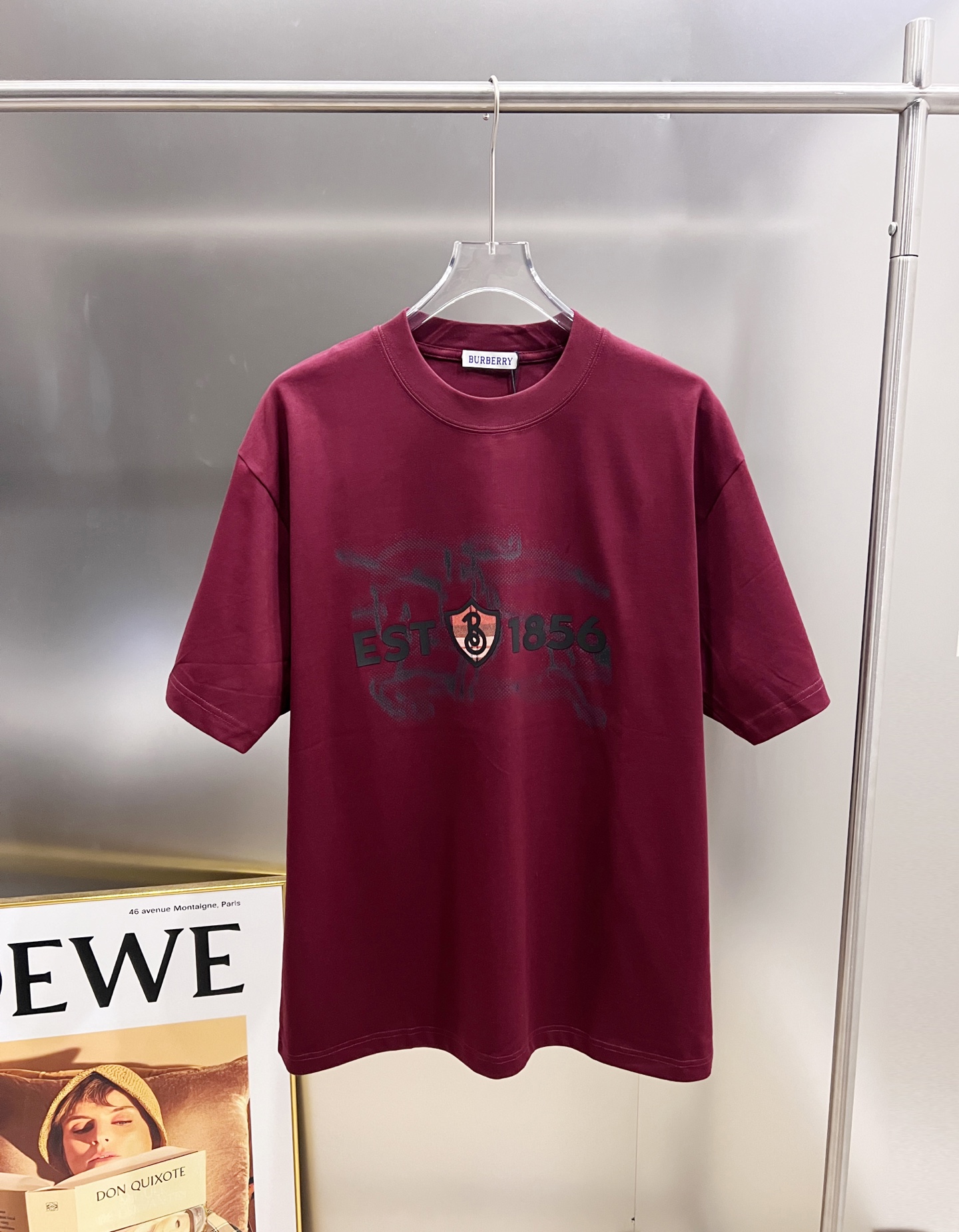Burberry BURBERRY巴宝莉BBR 秋冬新款 短袖T恤 logo 发泡工艺