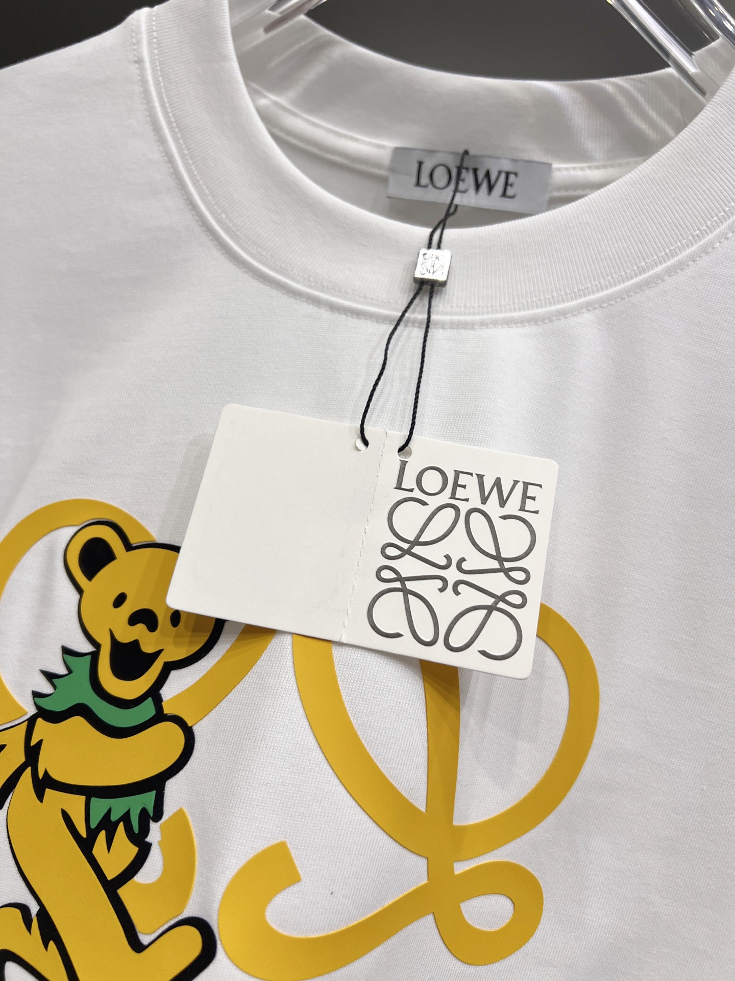 Loewe LOEWE/罗意威 2025秋冬新款 圆领 短袖T恤 印花设计+立体工艺