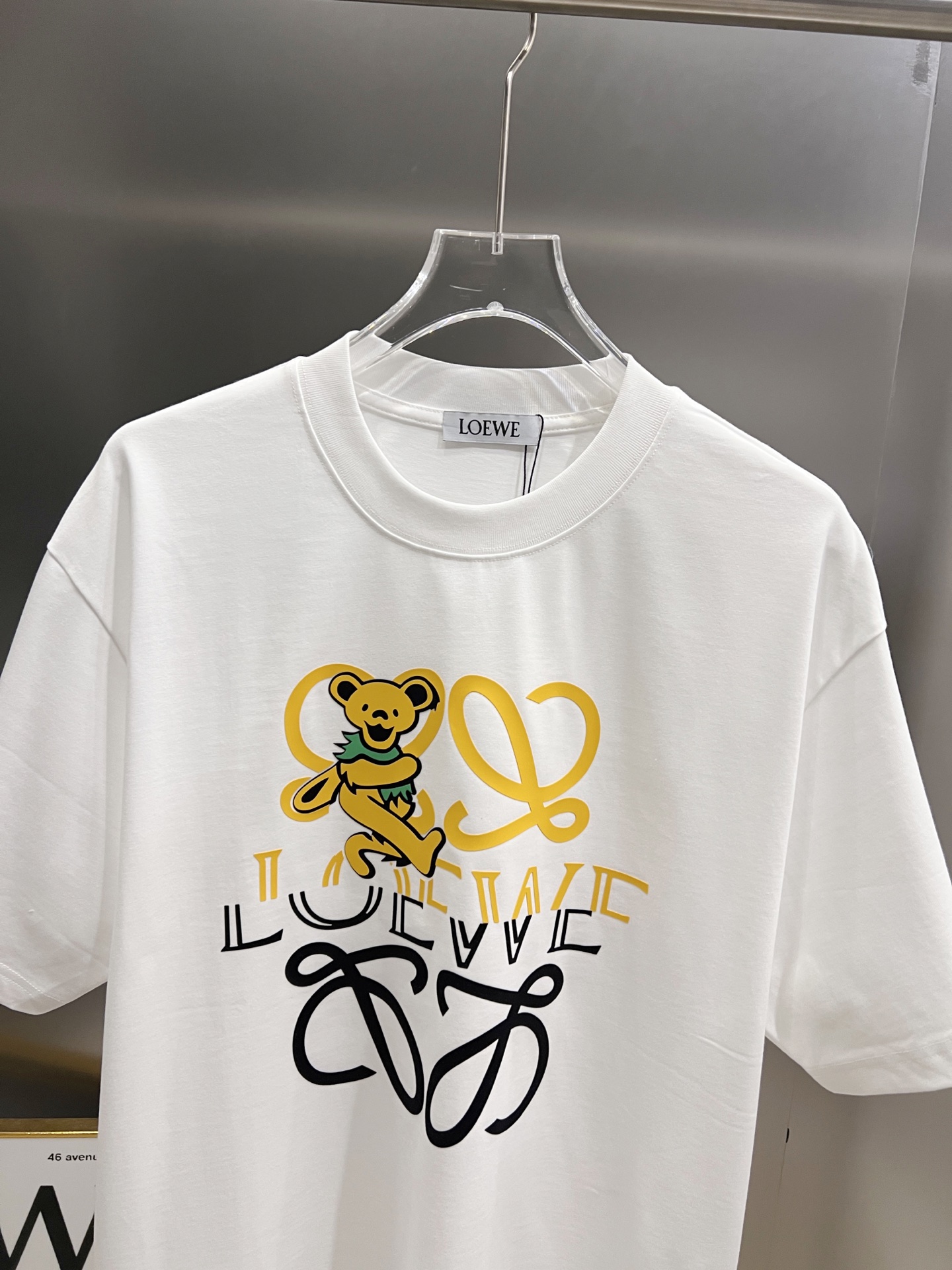 Loewe LOEWE/罗意威 2025秋冬新款 圆领 短袖T恤 印花设计+立体工艺