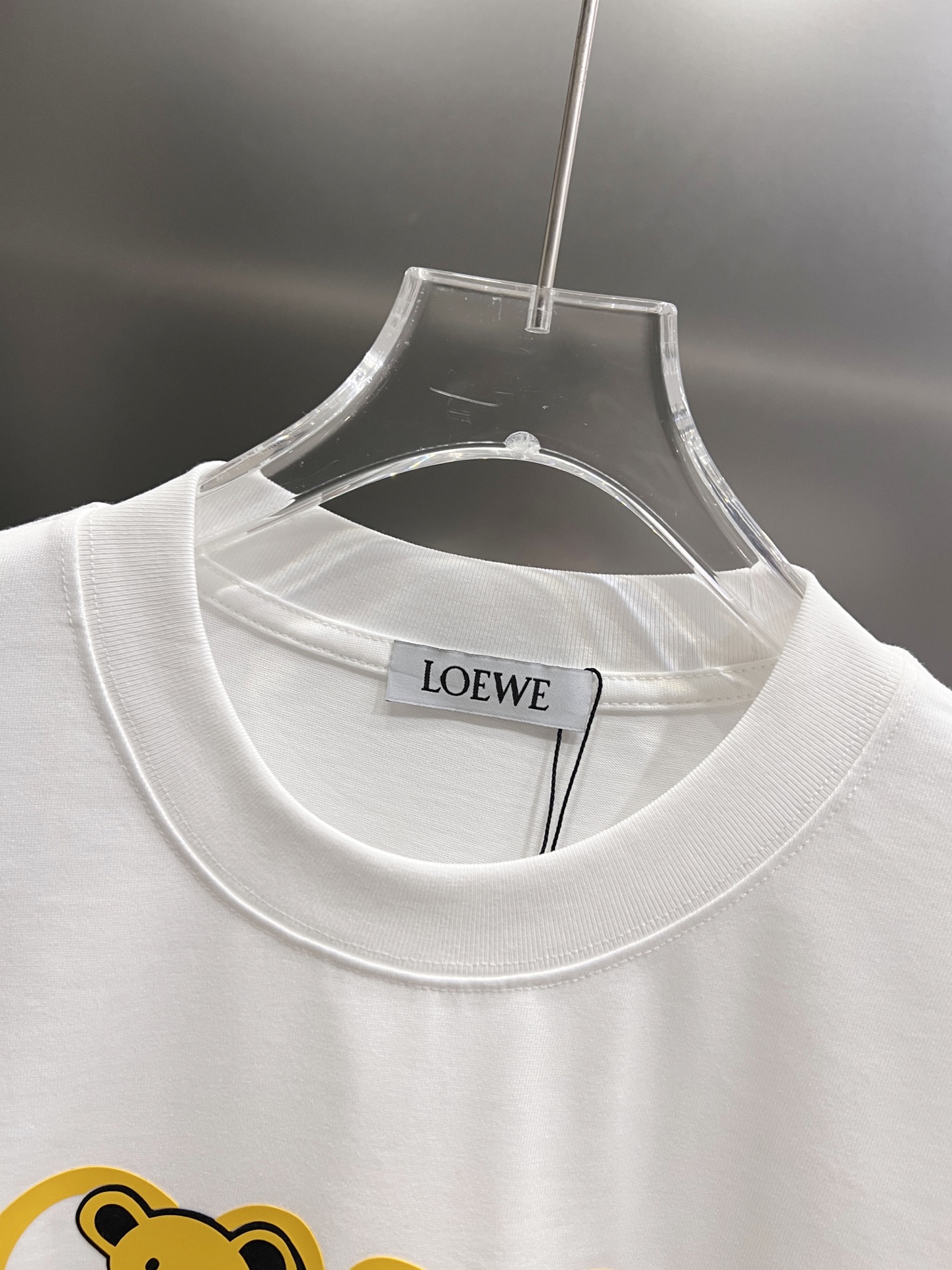 Loewe LOEWE/罗意威 2025秋冬新款 圆领 短袖T恤 印花设计+立体工艺