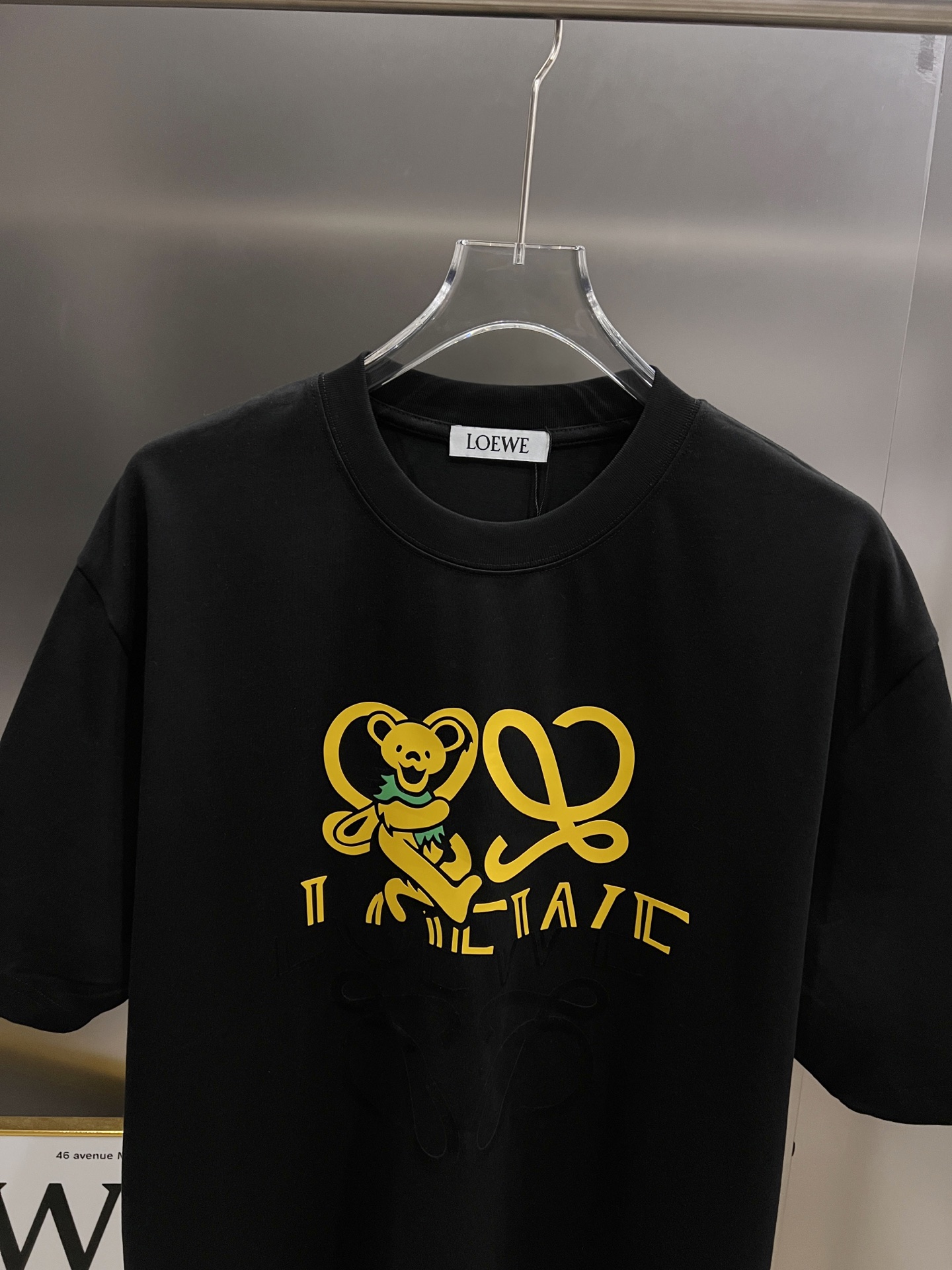 Loewe LOEWE/罗意威 2025秋冬新款 圆领 短袖T恤 印花设计+立体工艺