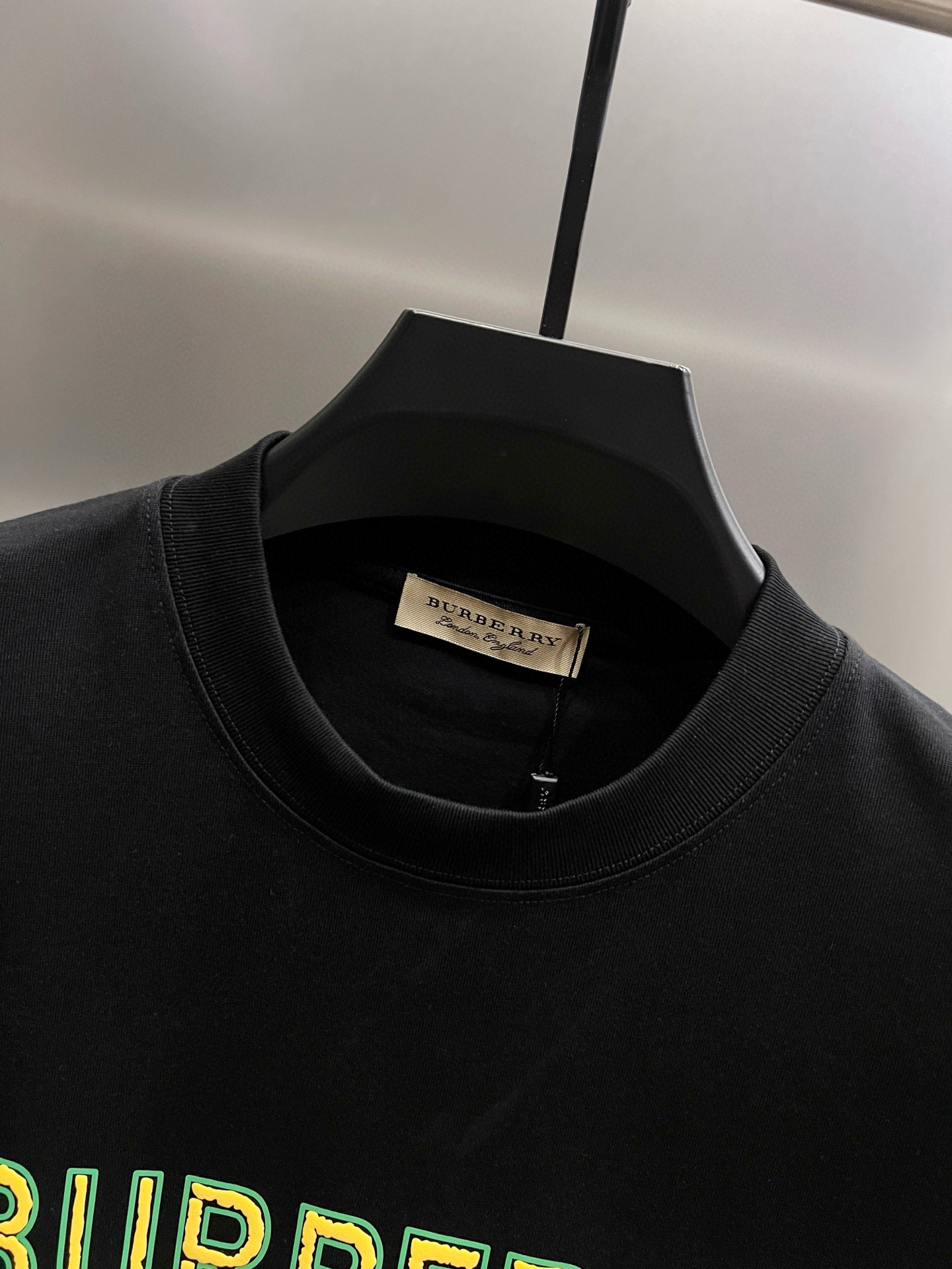Burberry BURBERRY巴宝莉BBR 2026秋夏新款 短袖T恤 logo 发泡工艺