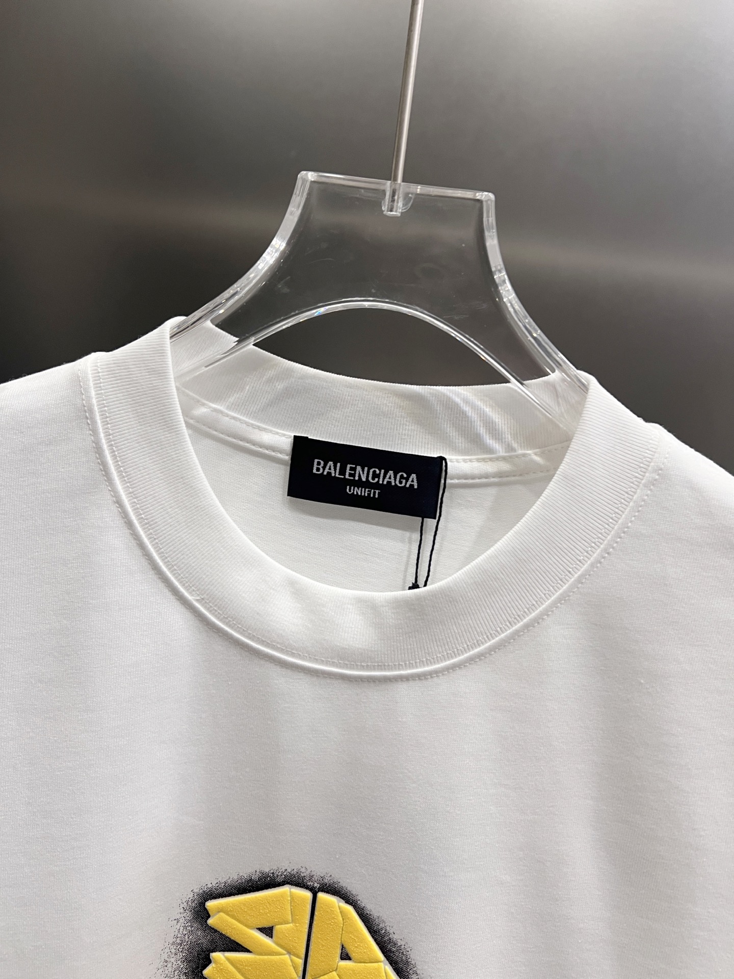 Balenciaga BAL 巴黎世家 2026春夏新款 短袖T恤 新款logo立体工艺 高端版本 透气舒适度高