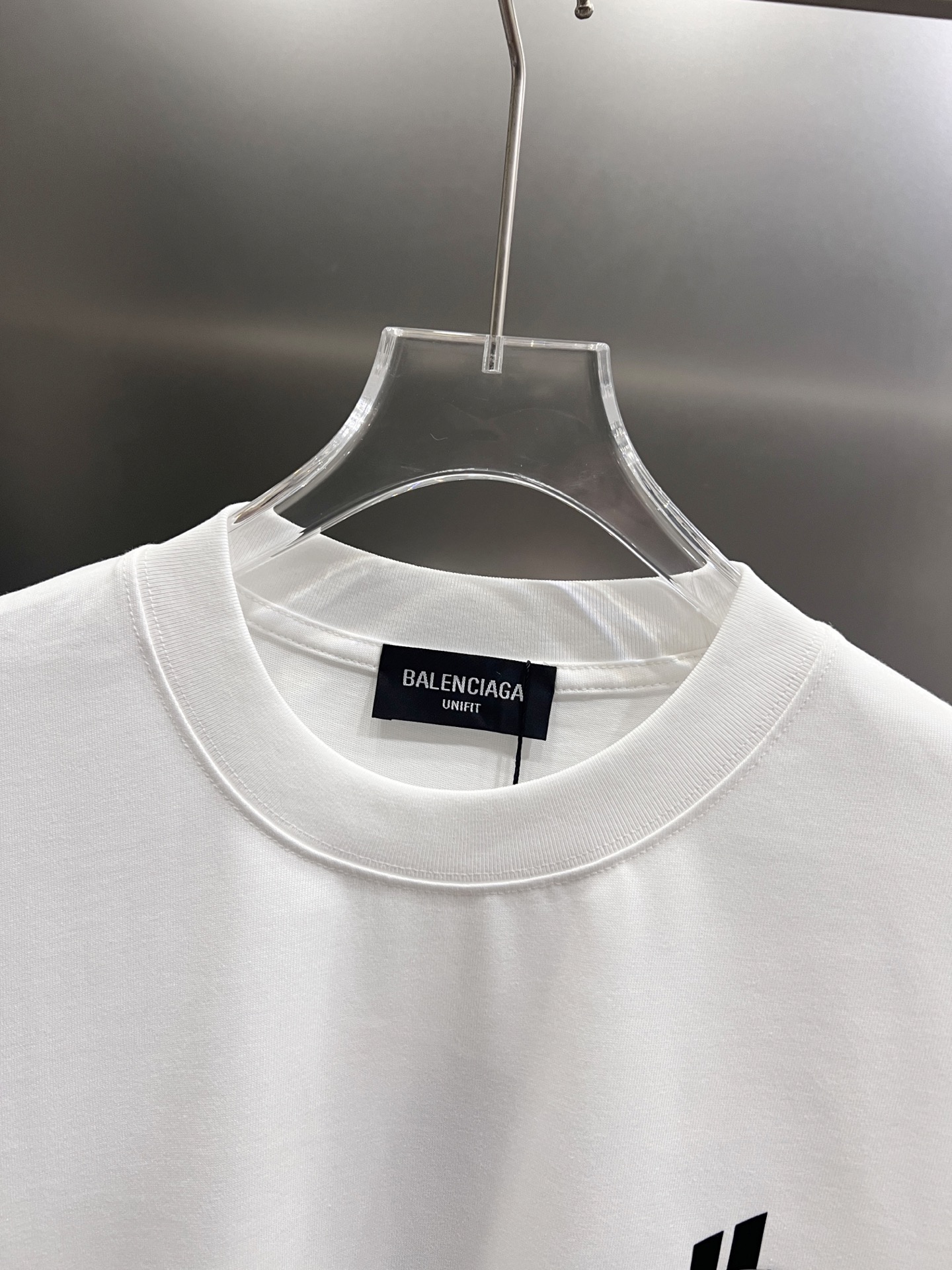 Balenciaga BAL 巴黎世家 2026春夏新款 短袖T恤 新款logo立体工艺 高端版本 透气舒适度高