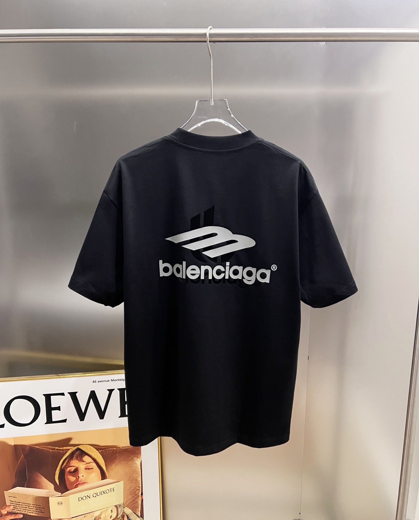 Balenciaga BAL 巴黎世家 2026春夏新款 短袖T恤 新款logo立体工艺 高端版本 透气舒适度高