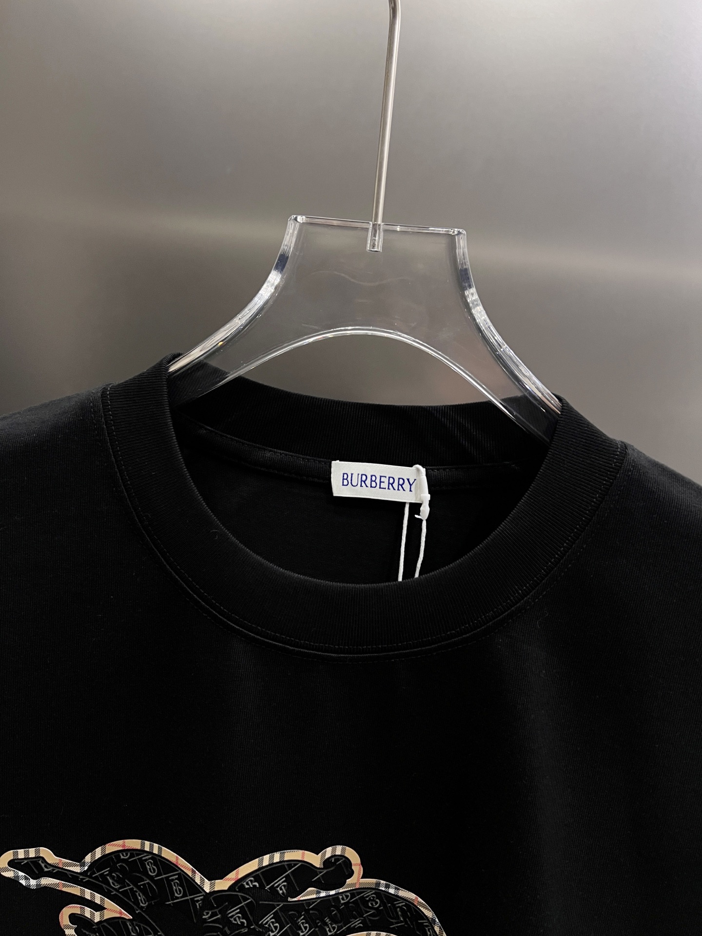 Burberry BURBERRY巴宝莉BBR 2026秋夏新款 短袖T恤 logo 发泡工艺