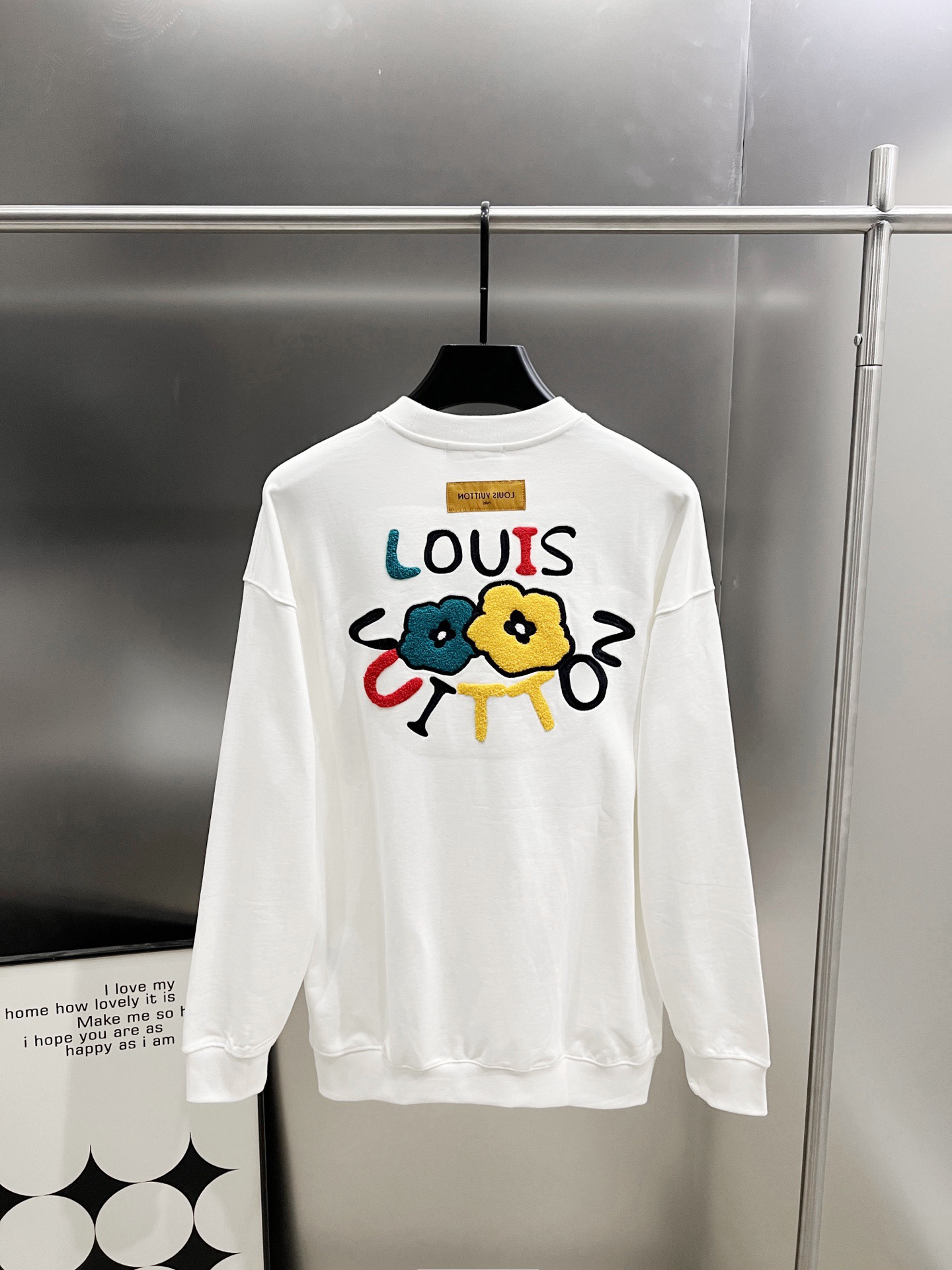 P125 1v Louis * nuevo estilo de otoño e invierno, tejido de doble hilo personalizado de 430 g, sudadera de manga larga …