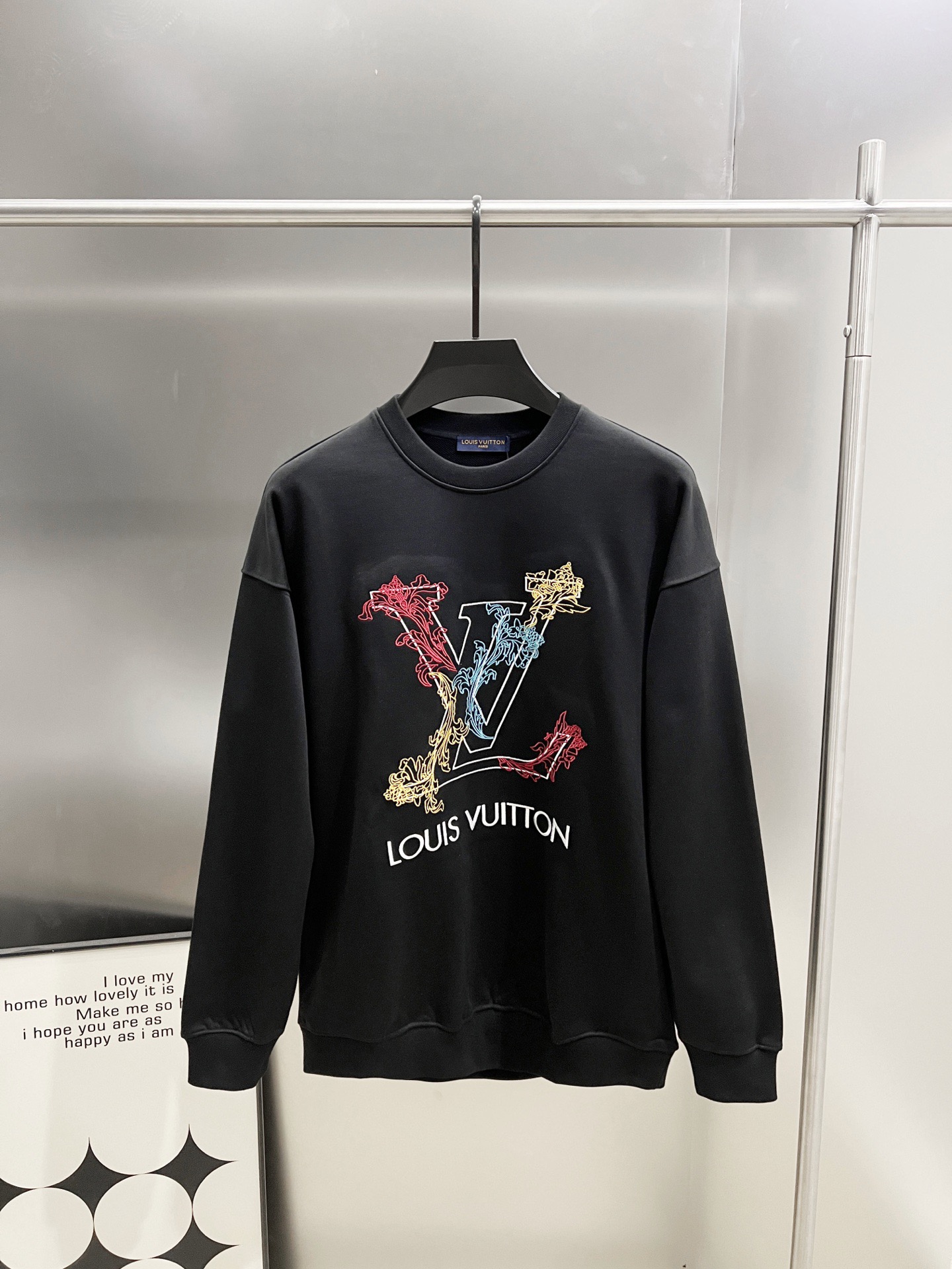 P125 1v Louis* nuevo estilo de otoño e invierno, tejido de doble hilo personalizado de 430 g, sudadera de manga larga c…