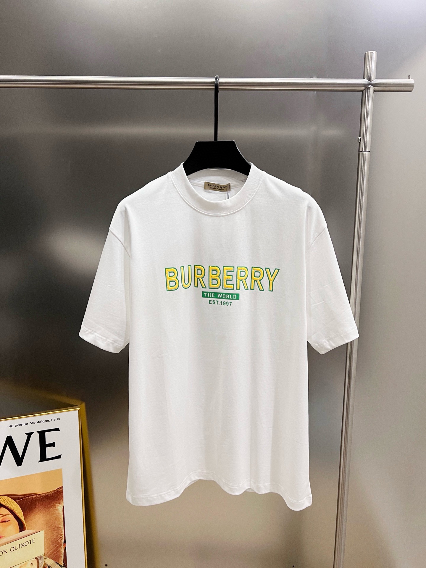 Burberry BURBERRY巴宝莉BBR 2026秋夏新款 短袖T恤 logo 发泡工艺