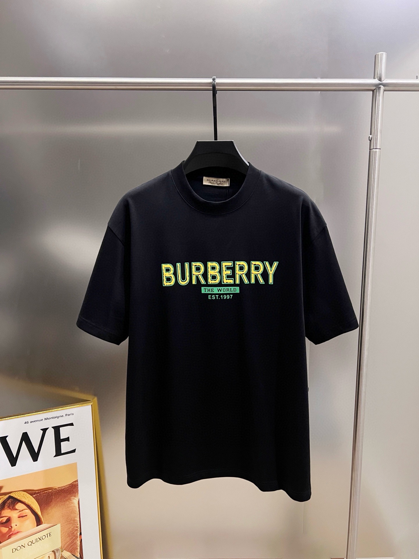 Burberry BURBERRY巴宝莉BBR 2026秋夏新款 短袖T恤 logo 发泡工艺