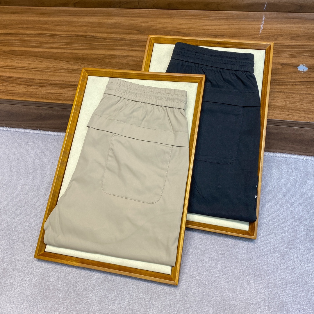 Men's Twill Cotton Drawstring Shorts with Zipper Pockets - Casual & Stylish 10 i1715239009 4976 6