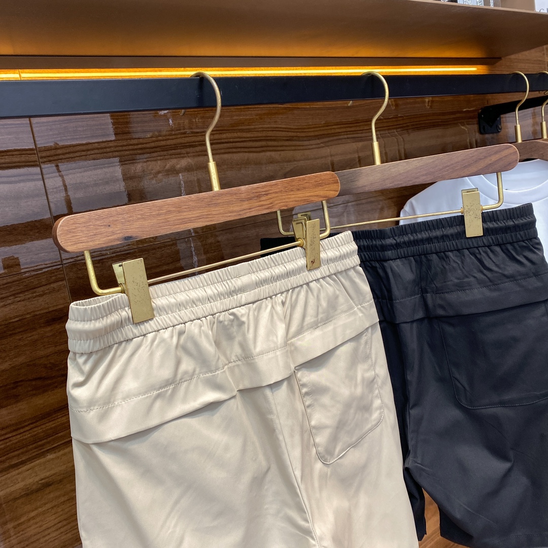 Men's Twill Cotton Drawstring Shorts with Zipper Pockets - Casual & Stylish 9 i1715239009 5494 8