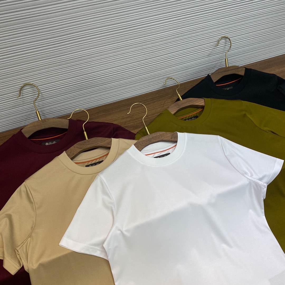    。LSS春夏新款顶级优质丝光棉布圆领短Tee，独家专供男士后领标识刺绣休闲纯色短袖T恤衫！贸易公司