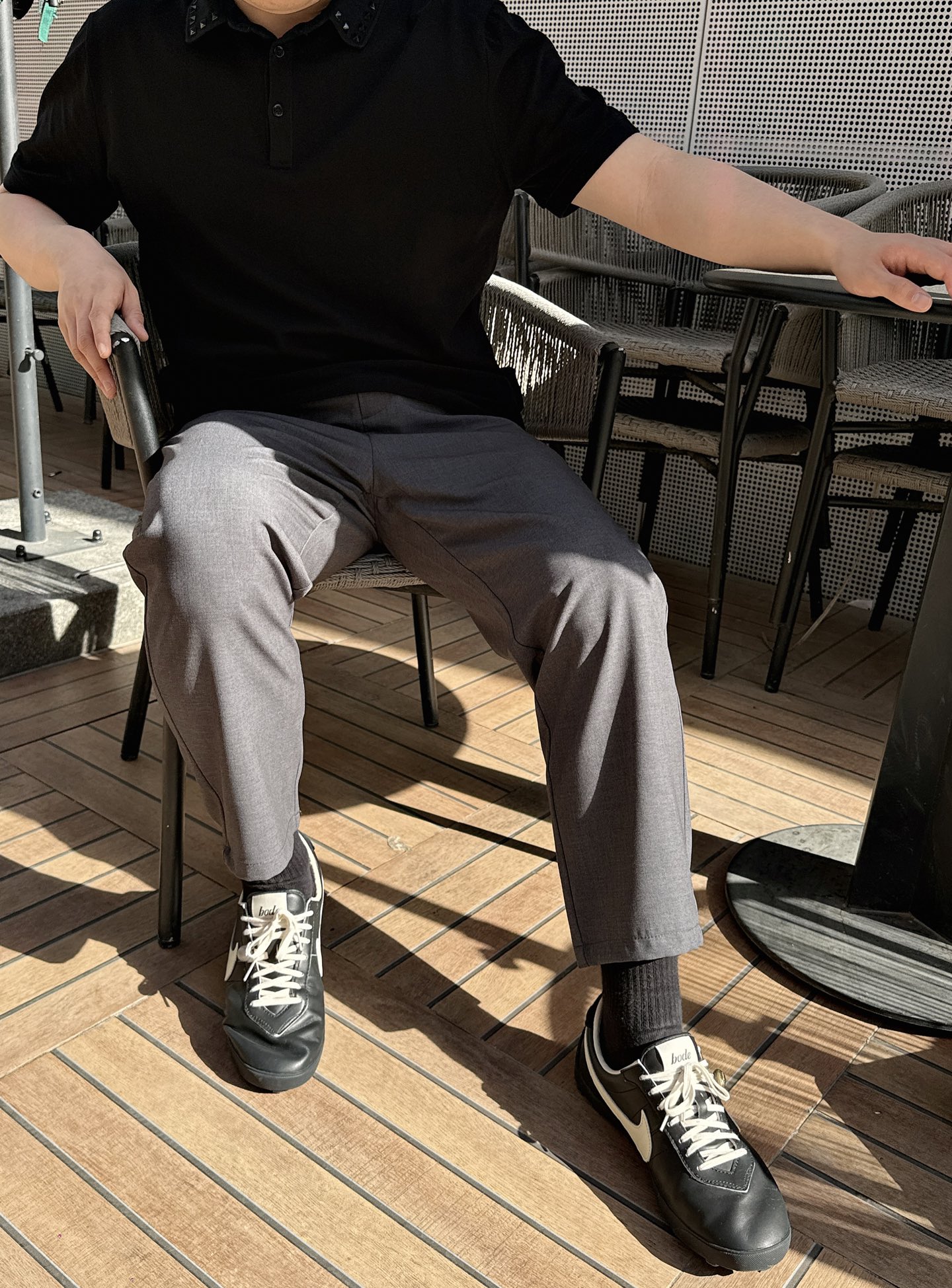 P924-MM6 25SS Grey Ricin Belts: Fashionable Comfort for Business and Leisure Parties - 图片 3