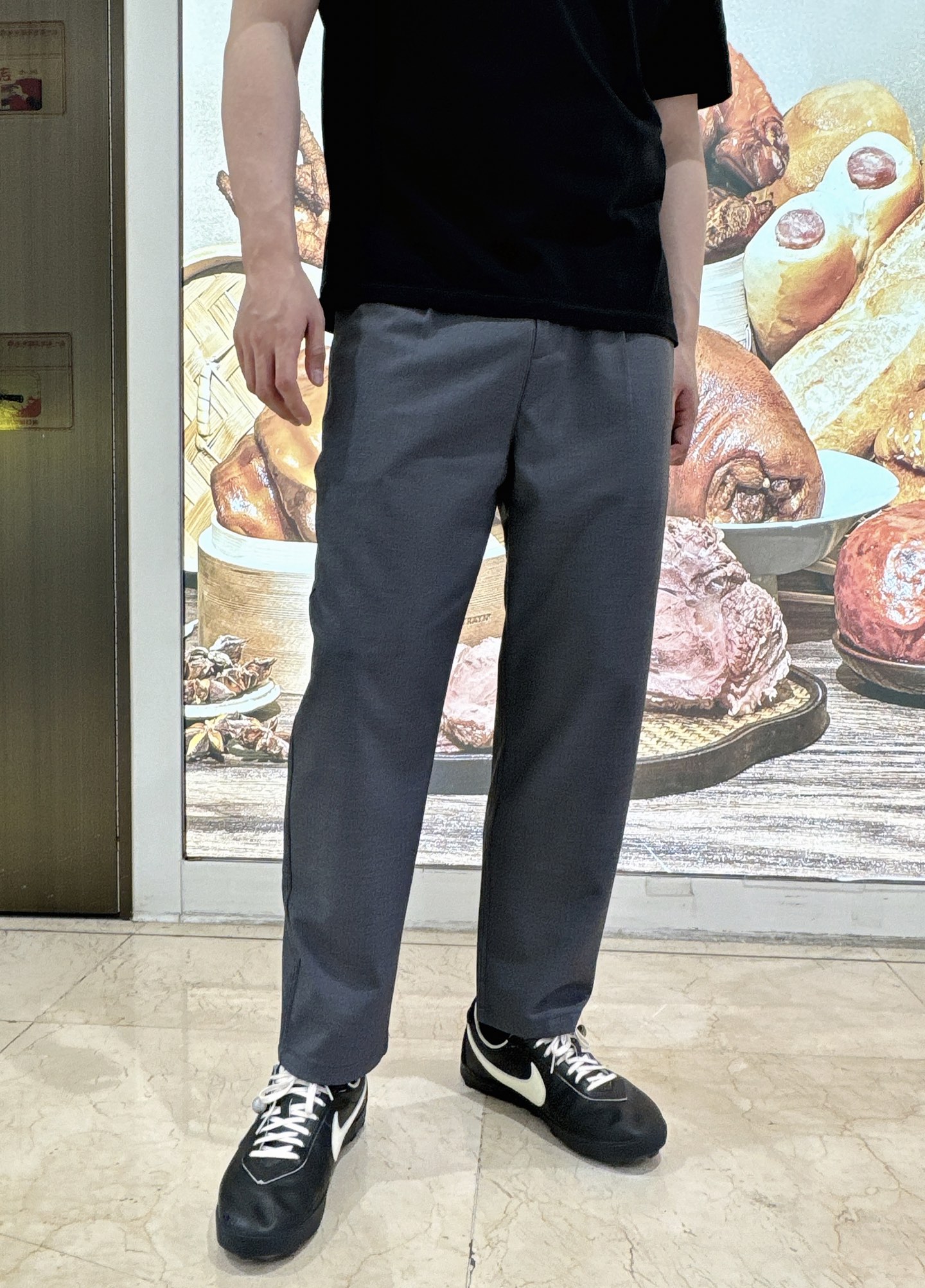 P924-MM6 25SS Grey Ricin Belts: Fashionable Comfort for Business and Leisure Parties - 图片 1