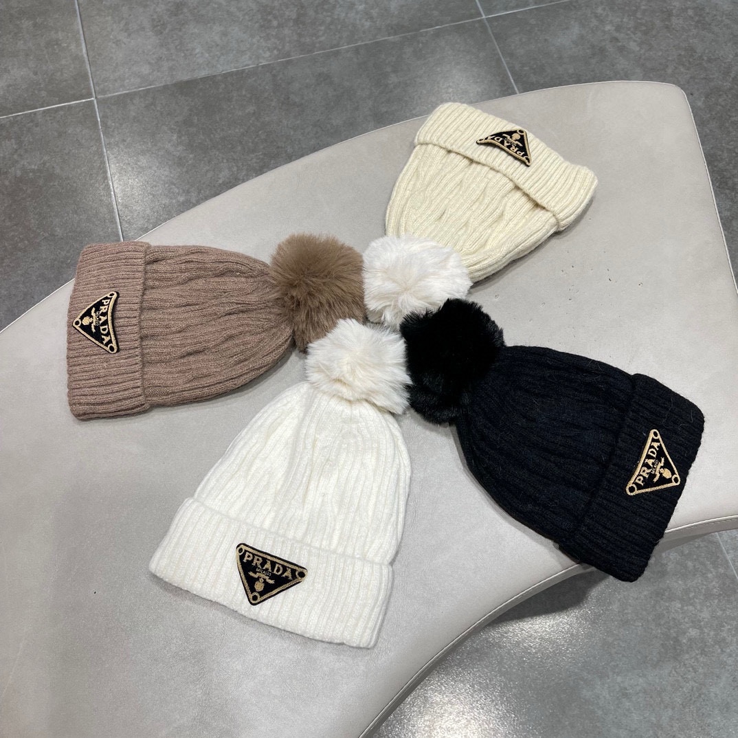 NO:190793,PRADA Knitted wool fisherman hat for women in autumn and winter versatile face showing small bucket hat, hat, prada, prada, espadrilles, hats19860909PRADA普拉达 针织毛线渔夫帽子女秋冬百搭显脸小水桶帽,帽子,prada,prada,espadrilles,hats,hat