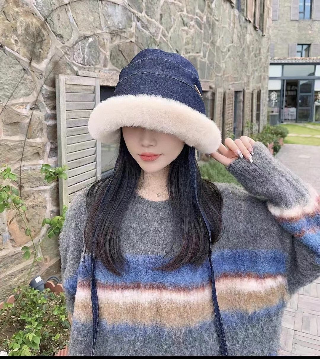 NO:190795,PRADA] New denim fisherman hat, foldable sunshade and easy to match, travel items on the street, hats, prada, prada, espadrilles, hats19860909PRADA普拉达】新款牛仔渔夫帽,可折叠遮阳又好搭配,出街旅行单品,帽子,prada,prada,espadrilles,hats,hat