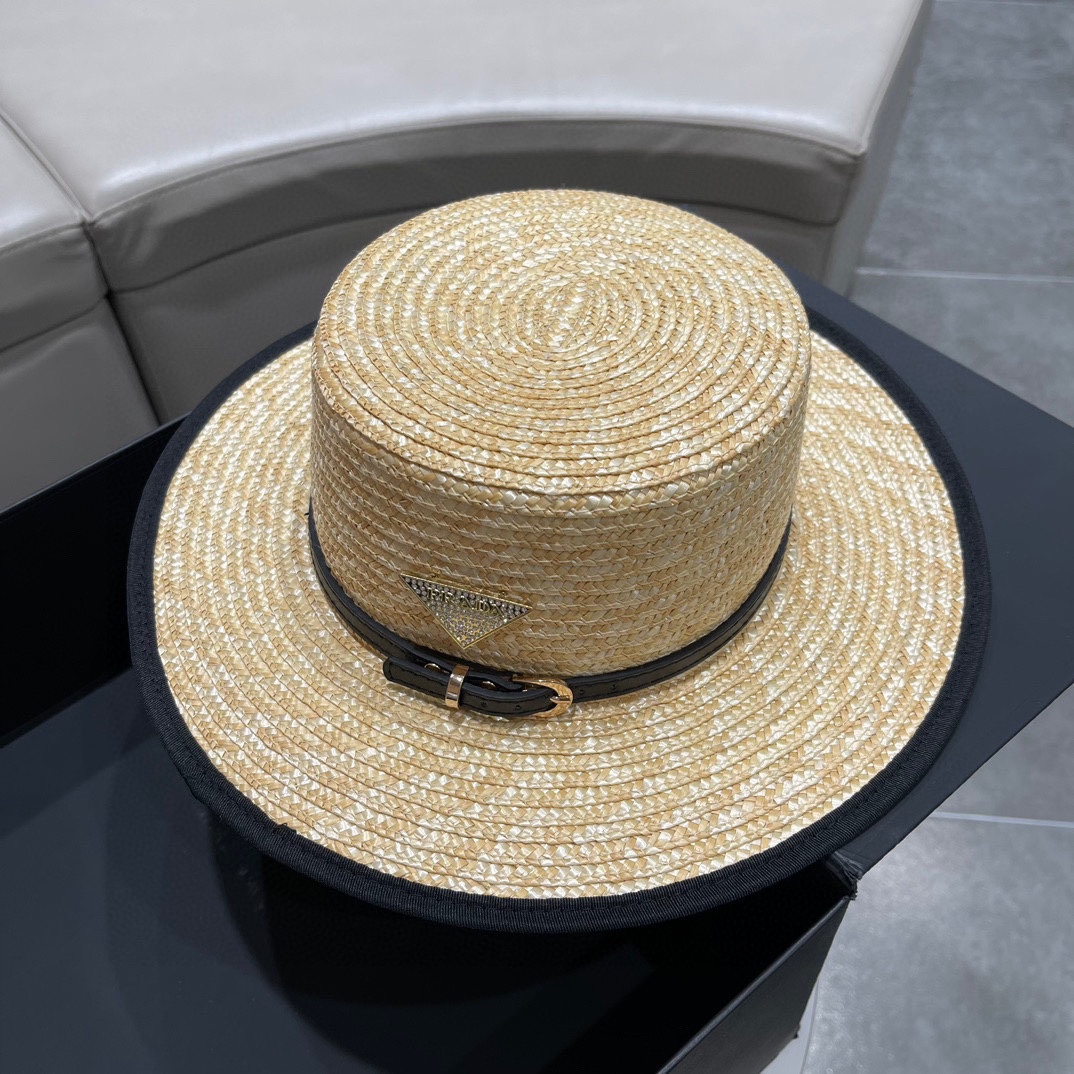 NO:191929,[Prada Internet celebrity new material knitted straw hat, a must-have for vacation and leisure, an elegant and generous hat, fisherman hat, baseball hat, knit hat, hat, prada, espadrilles, hats19860909【普拉达网红新款材质编织草帽,度假休闲必备,优雅大方的一款帽子渔夫帽棒球帽针织帽,帽子,prada,espadrilles,hats,hat