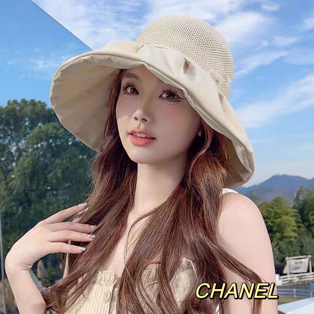 NO:194256,Chanel Chanel fisherman hat women spring and summer bubble edge big edge sun hat vacation shopping breathable knit sun protection fisherman hat fisherman hat baseball hat knit hat, hat, chanel, chanel, espadrilles, hats19860909香奈儿Chanel 渔夫帽女春夏季泡泡边大沿遮阳帽度假逛街透气编织防晒渔夫帽帽子渔夫帽棒球帽针织帽,帽子,chanel,chanel,espadrilles,hats,hat