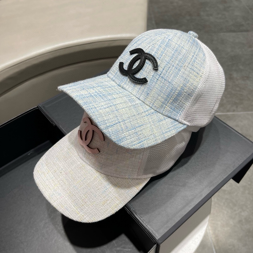 🧢CHANEL Chanel～2024 nuevo modelo clásico de gorra de béisbol, detalles finos y exquisitos, clásico para hombre y mujer…