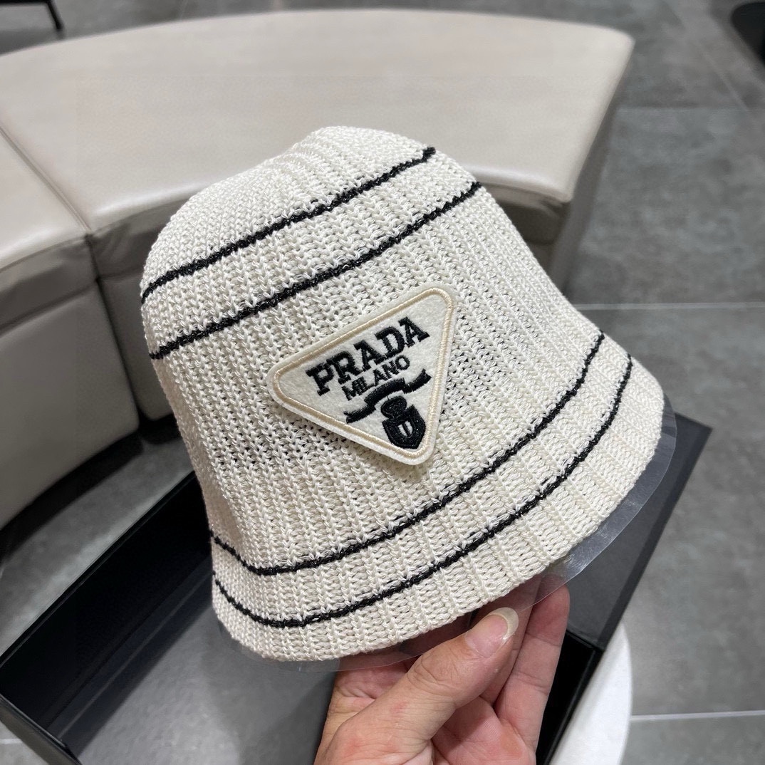 NO:195564,PRADA] New counter synchronous fisherman hat, foldable sunshade and easy to match, traveling on the street, fisherman hat baseball hat knit hat, hat, prada, prada, espadrilles, hats19860909PRADA普拉达】新款专柜同步渔夫帽,可折叠遮阳又好搭配,出街旅行单品帽子渔夫帽棒球帽针织帽,帽子,prada,prada,espadrilles,hats,hat