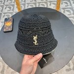 Yves Saint Laurent Sombreros Sombrero de cubo Trabajo abierto Colección primavera – verano
