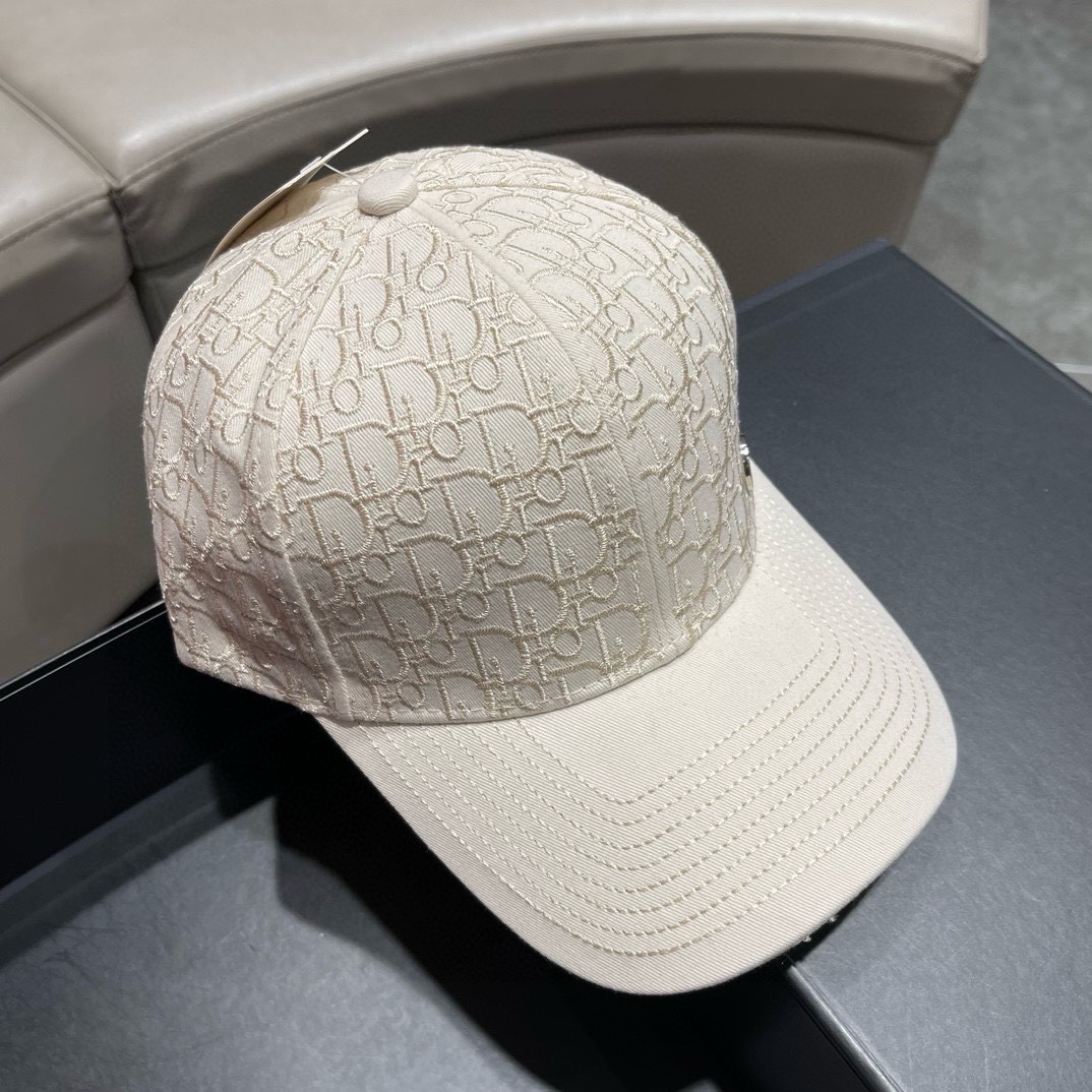 Dior 🧢 gorra de béisbol nueva de primavera 2024, calidad excelente, forma más profunda que realza el temperamento, éxi…