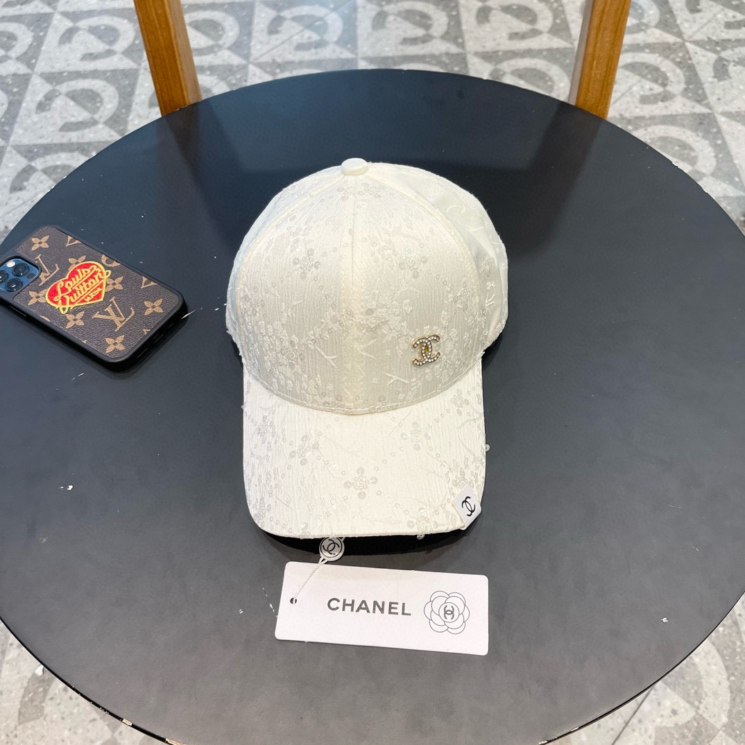 Chanel香奈儿2024春夏新款新中式小香风棒球帽流行款