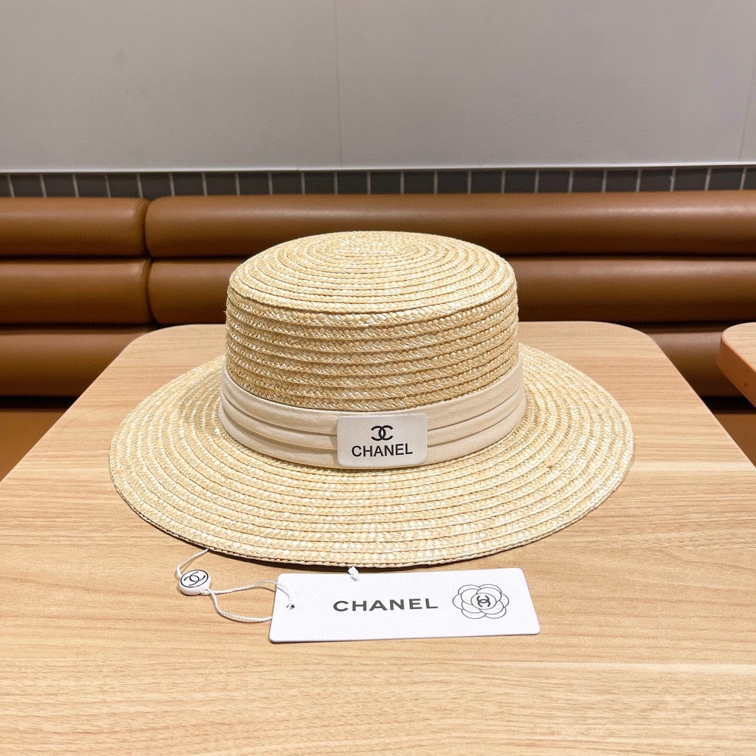 Chanel Sombreros Sombrero de paja