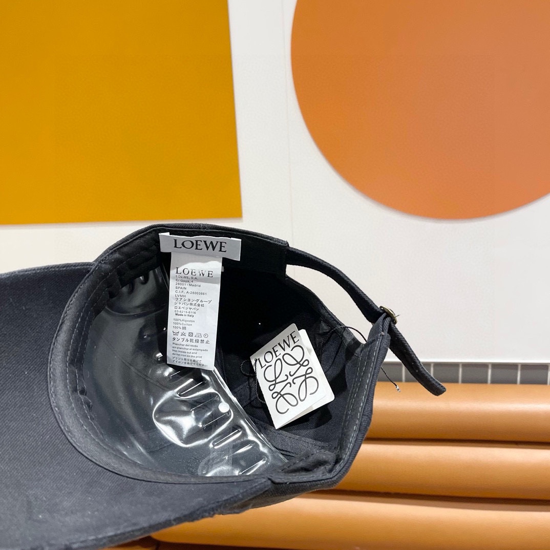 Loewe primavera/verano nuevos productos ❤️ Loewe Loewe gorra de béisbol lavada, sombrero de pescador, gorra de béisbol,…