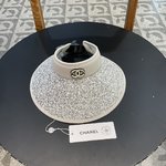 Chanel Sombreros Sombrero de copa vacío Morado Colección de verano
