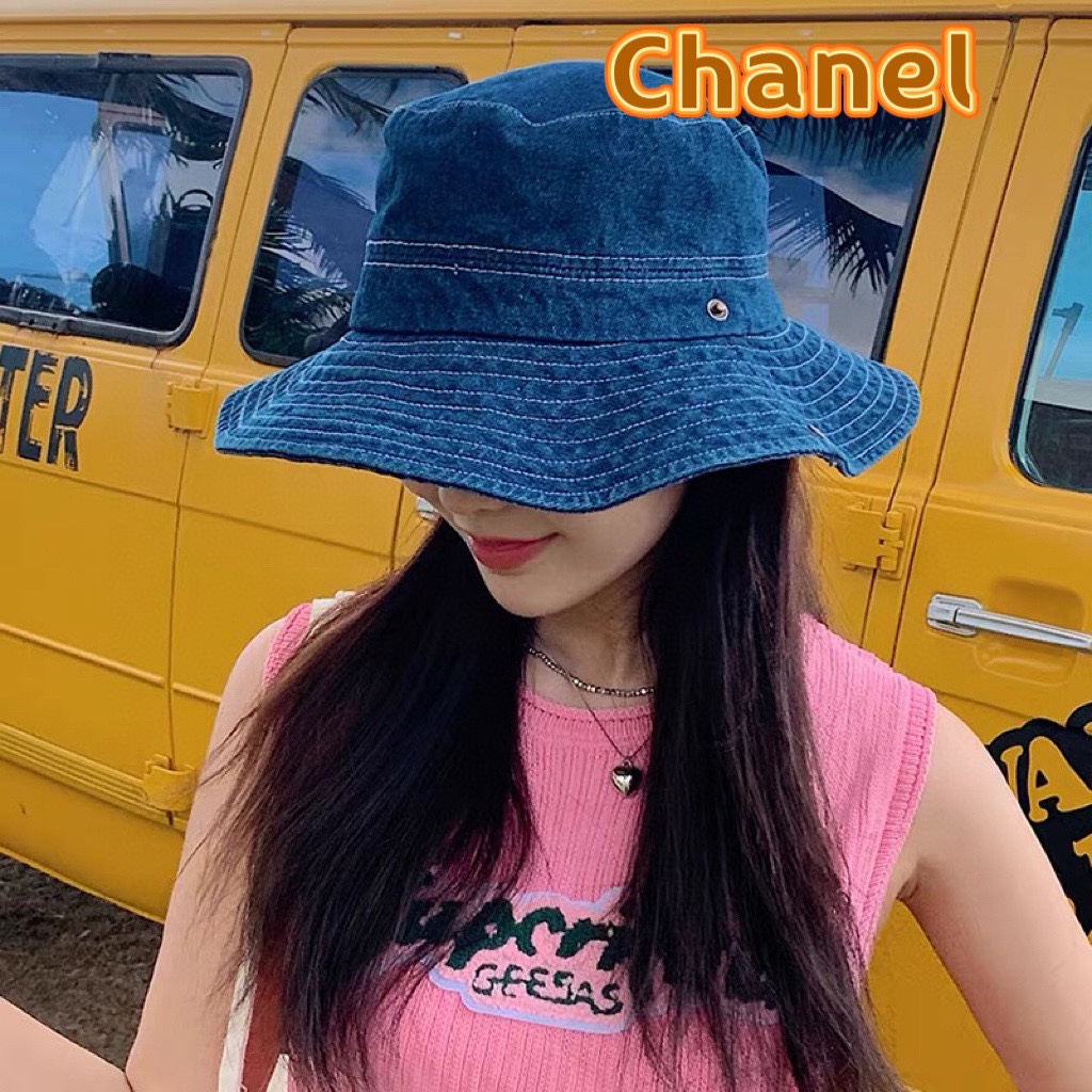 Chanel Sombreros Sombrero de cubo Colección primavera – verano