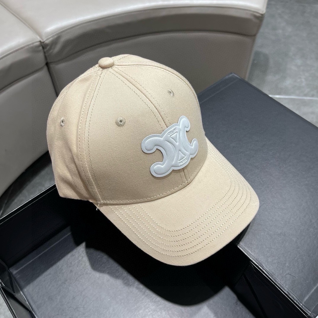 🧢CELINE赛琳🧢 新款原单棒球帽， 精致优雅，很酷很时尚，专柜断货热门，质量超赞帽子渔夫帽棒球帽针织帽